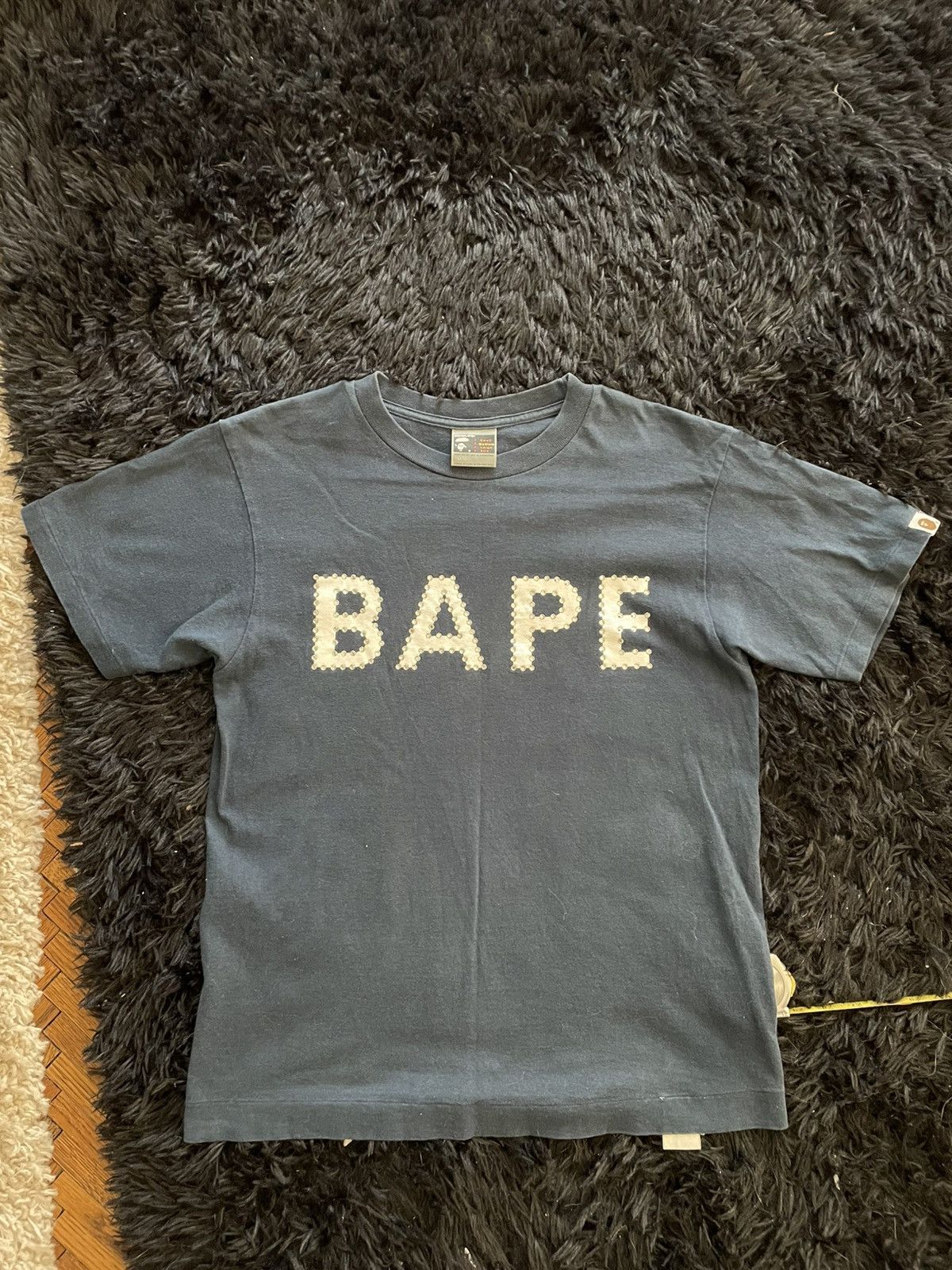 Bape Bape Crystal Stone Logo Tee Size US M / EU 48-50 / 2 - 1 Thumbnail
