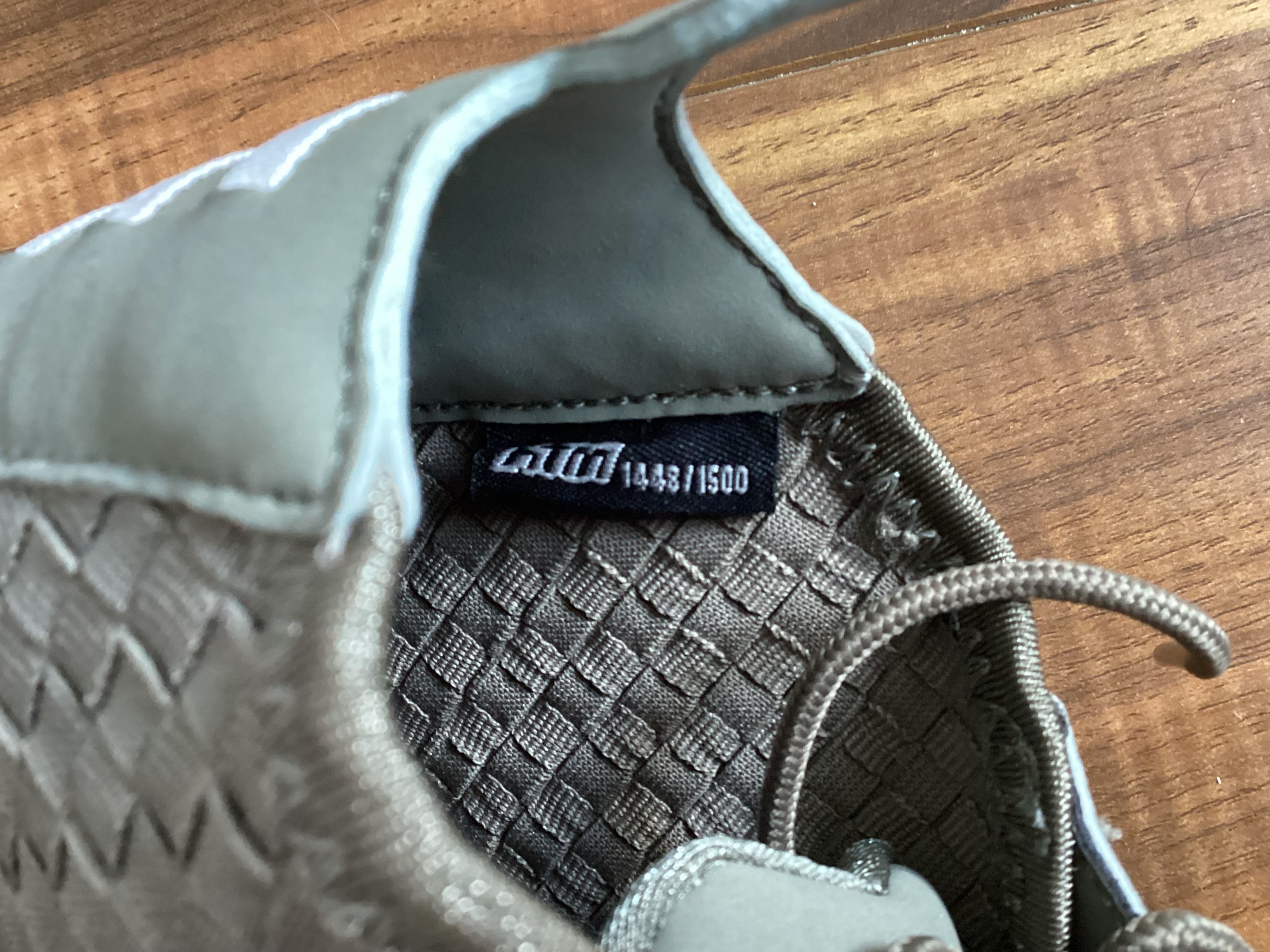 Nike (US12)Nike hTm Air Woven Boots olive 1500 pair limited 2002 Size US 12 / EU 45 - 2 Thumbnail