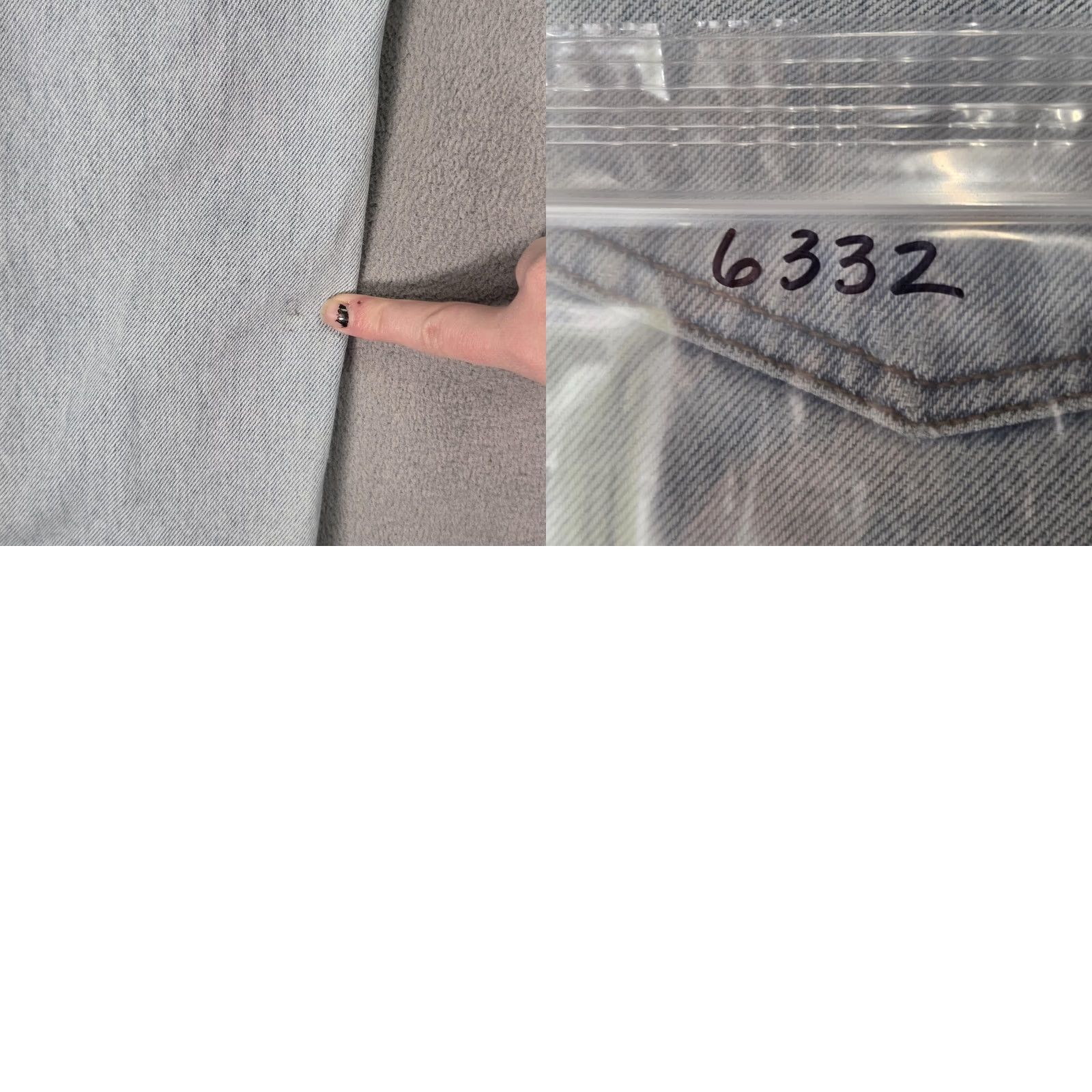 Levi's VINTAGE Levi's 501 Jeans Mens Light Wash Button Fly USA 28x31 Stains 90s Fits 31 Inseam Size US 31 - 10 Thumbnail