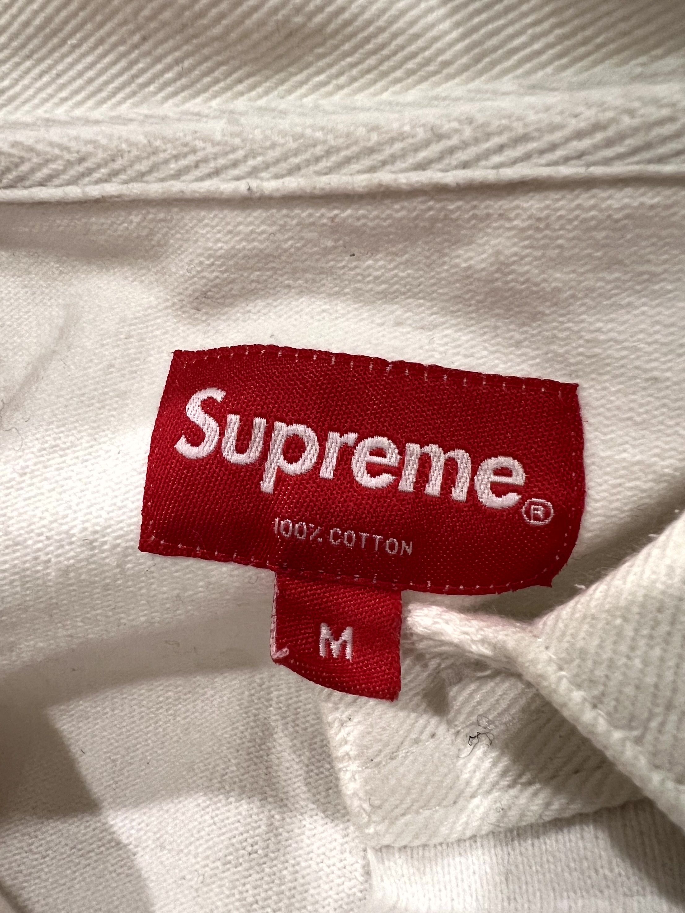Supreme Split Box Logo Red White Green Rugby Polo | Grailed