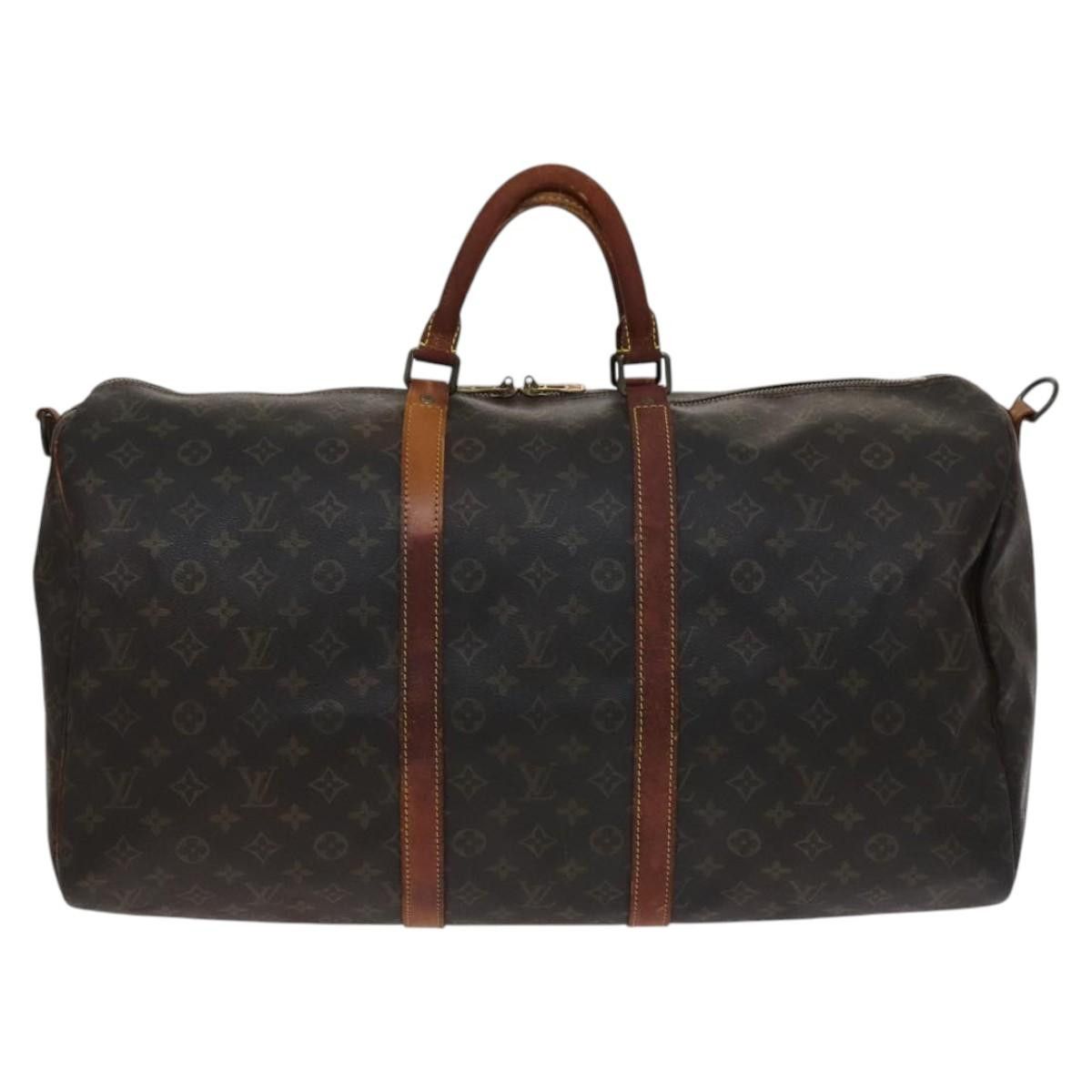 Louis Vuitton LOUIS VUITTON Monogram Keepall Bandouliere 55 Boston Bag Size ONE SIZE - 13 Thumbnail