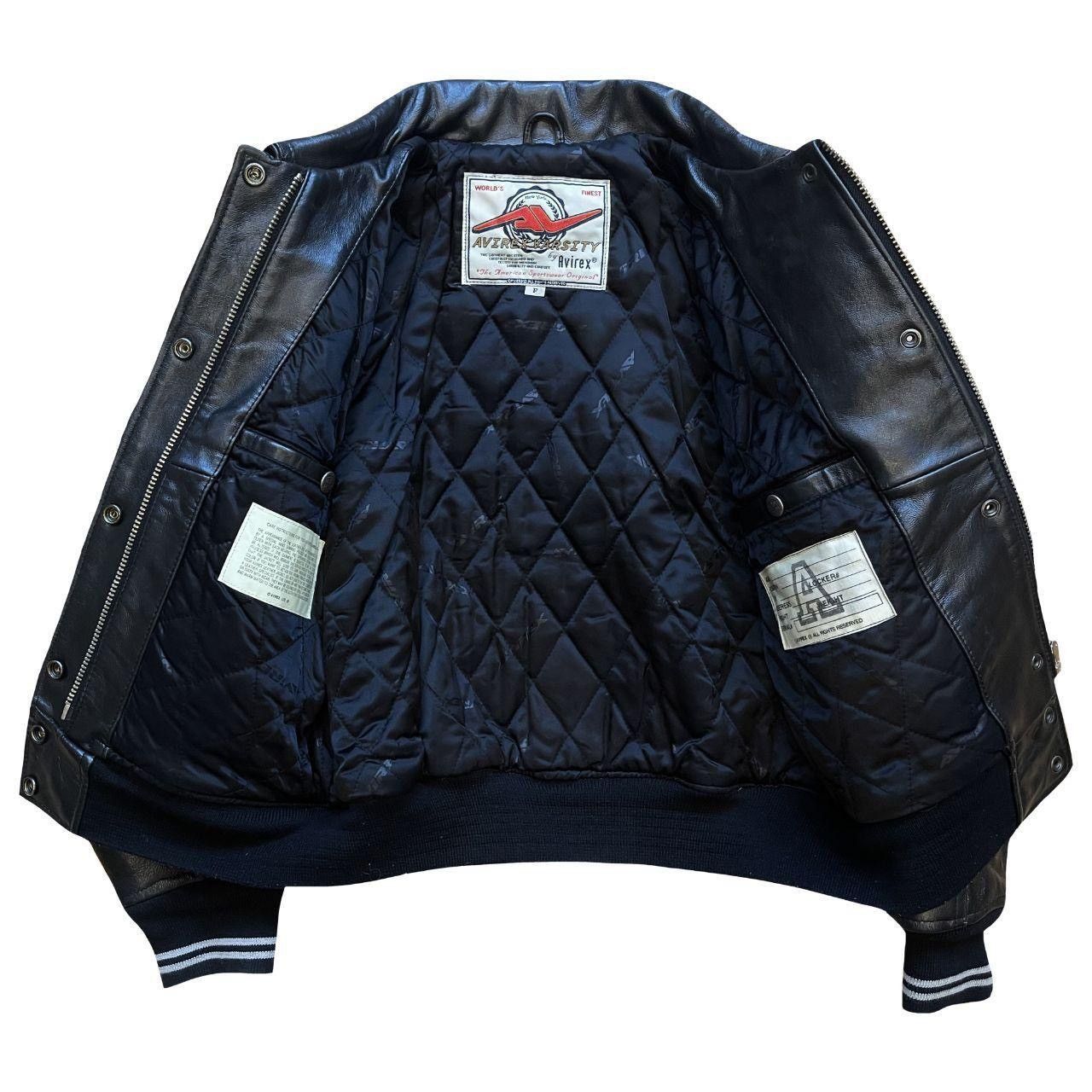 Avirex Avirex Leather Varsity Jacket Size XS / US 0-2 / IT 36-38 - 8 Thumbnail