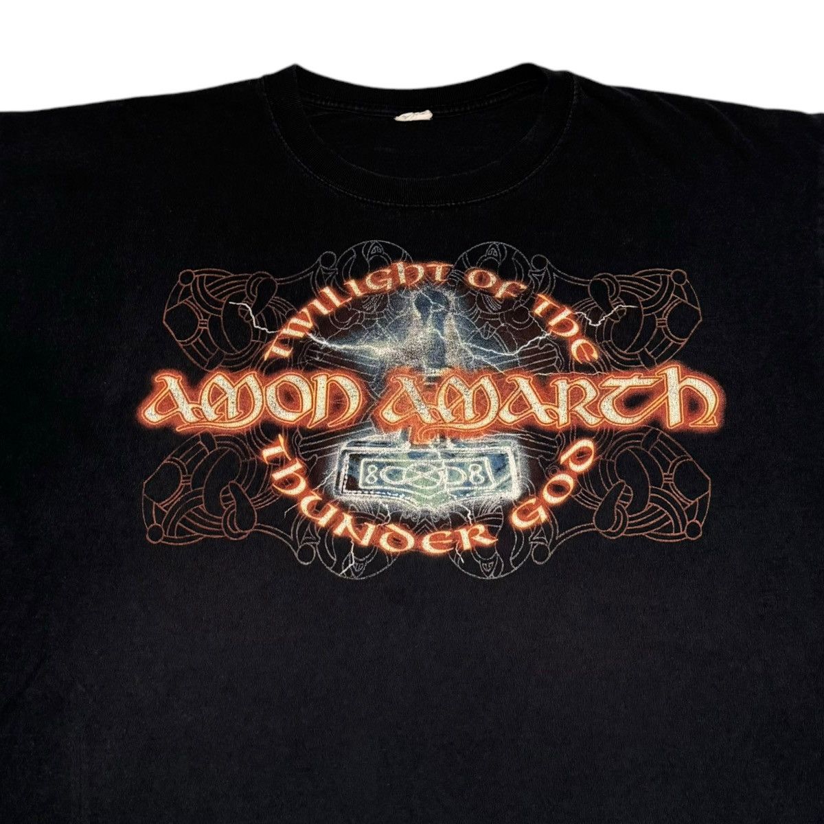 Anvil × Band Tees Amon Amarath Twilight of the Thunder God Band Shirt Adult XL Size US XL / EU 56 / 4 - 2 Thumbnail