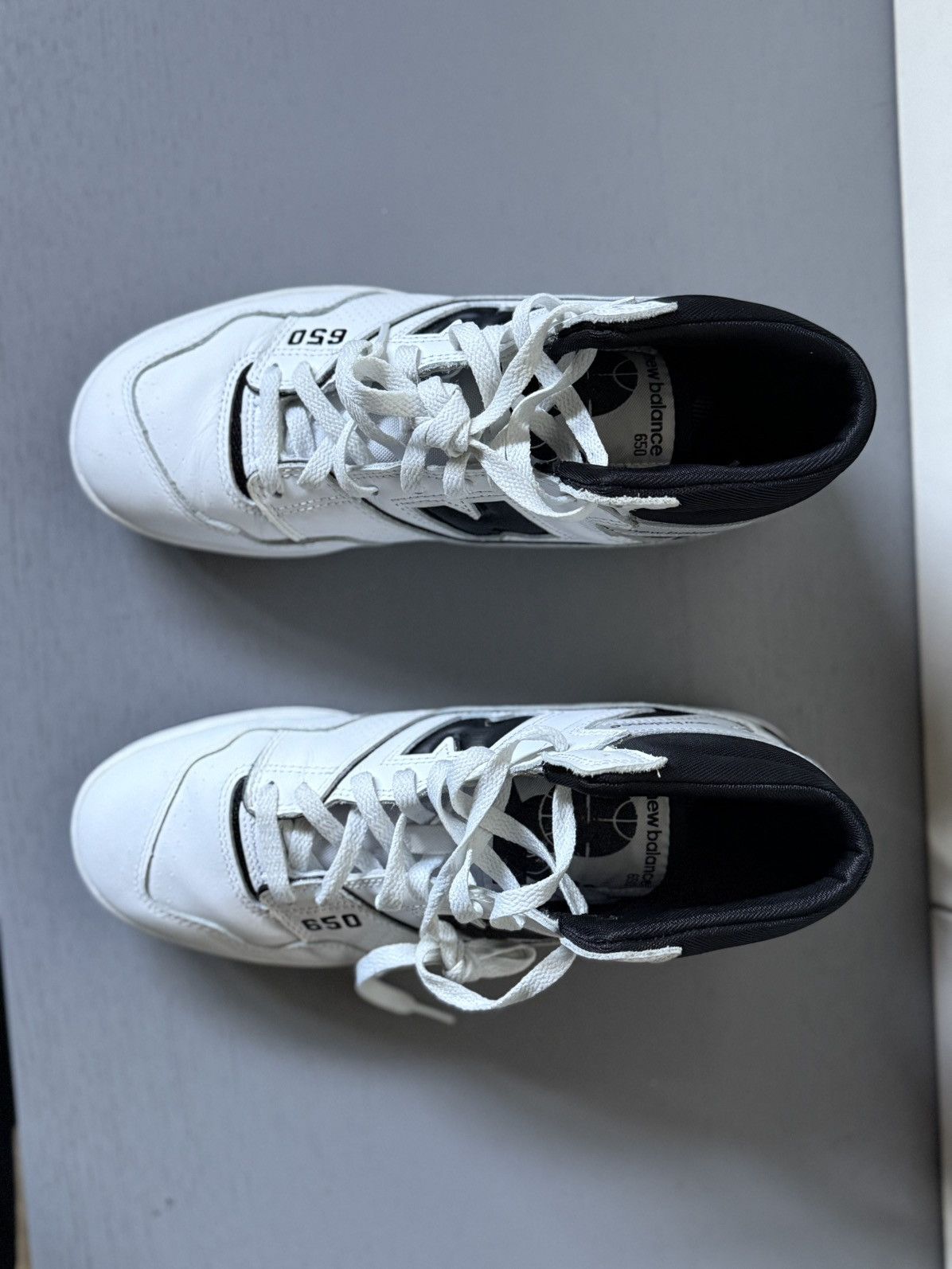New Balance New balance 650R 'White Black' *no box* Size US 10 / EU 43 - 5 Thumbnail