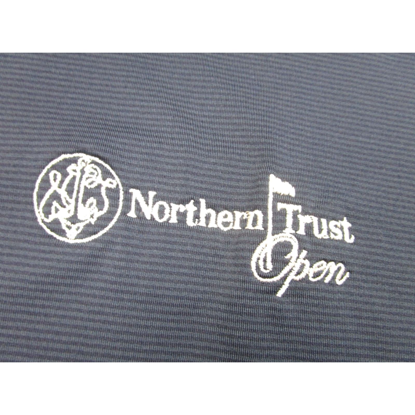 Adidas VINTAGE? (No) — start with: Adidas Golf Polo Shirt Mens Large Navy Climalite Northern Trust Open Golf Size US L / EU 52-54 / 3 - 4 Thumbnail