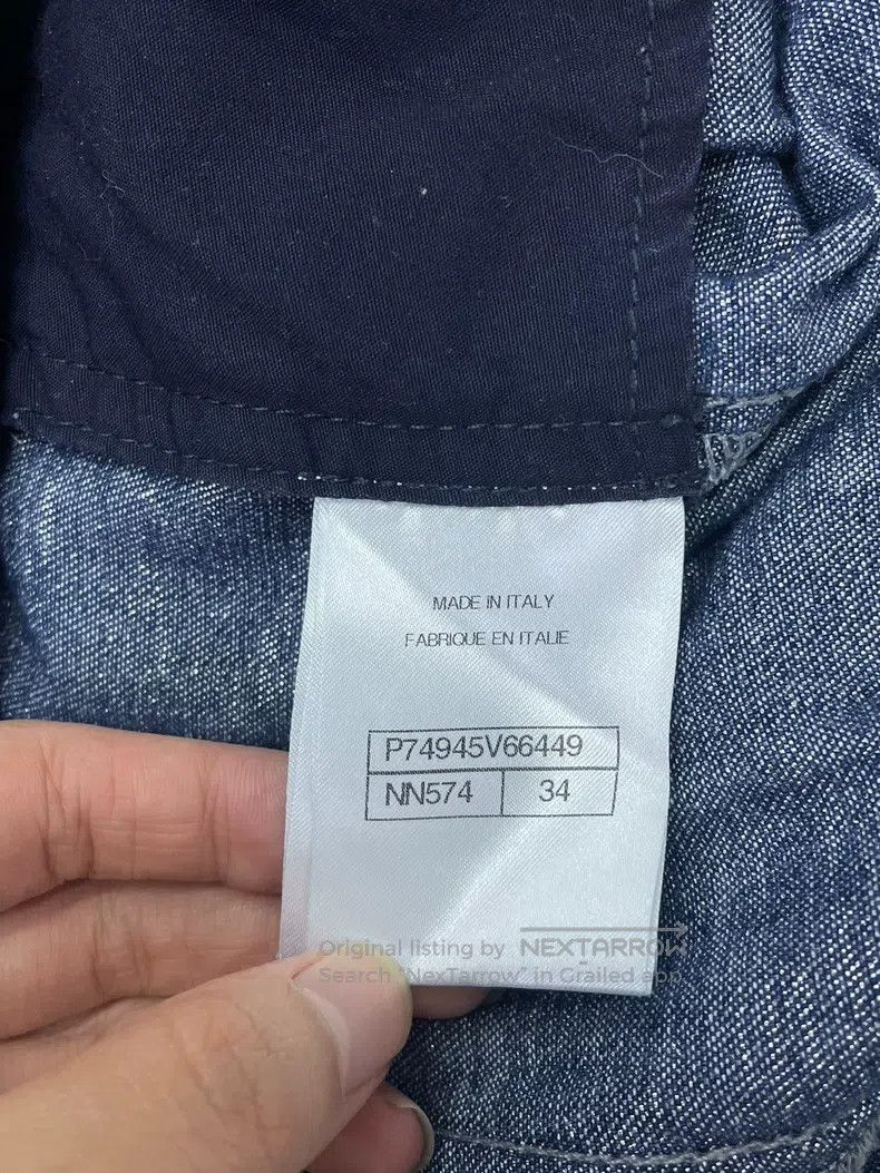 Chanel Chanel Blue glitter wide-leg jeans Size 42" / US 20 - 4 Thumbnail