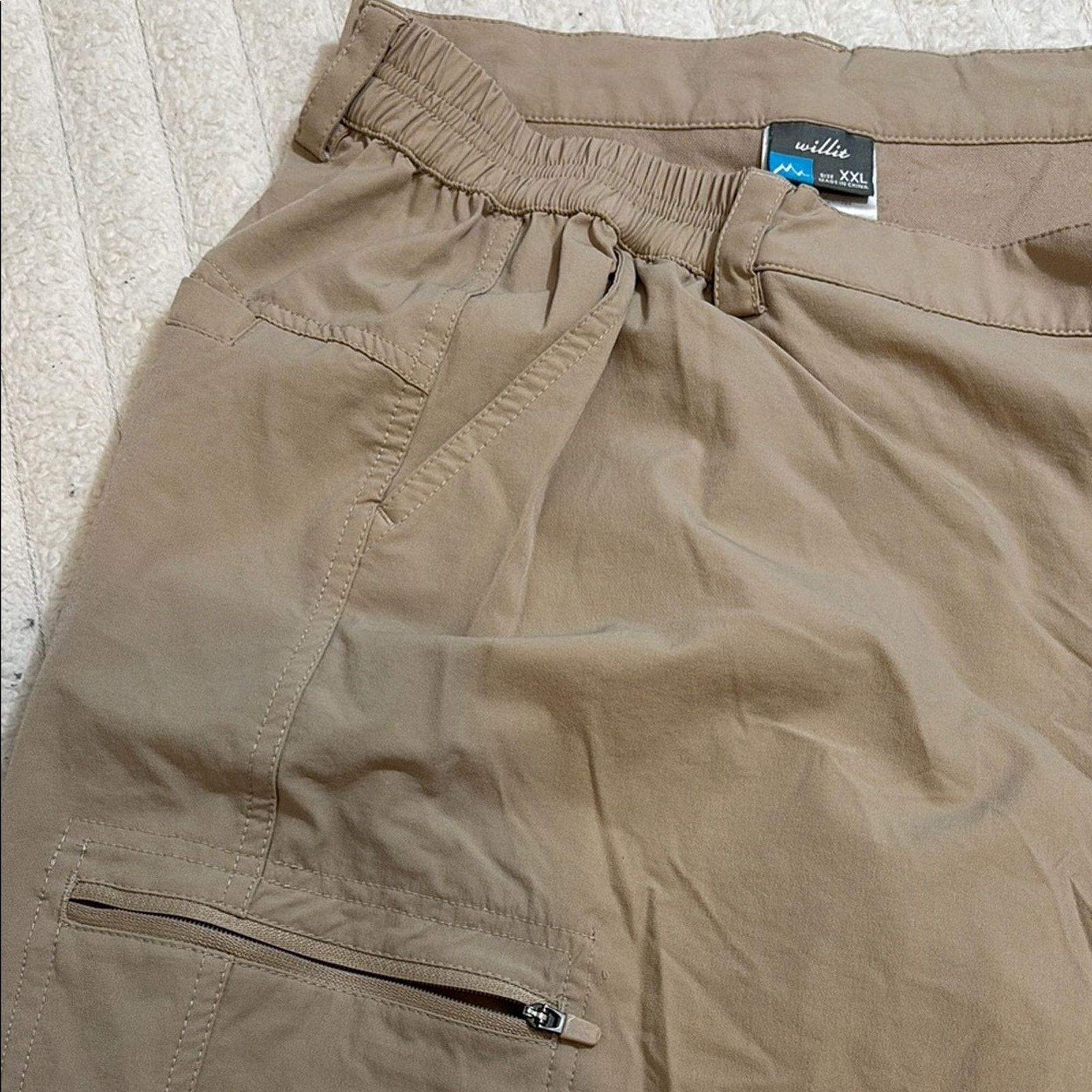 The Unbranded Brand WILLIT Men's Tan Cargo Shorts XXL Size US 38 / EU 54 - 4 Thumbnail