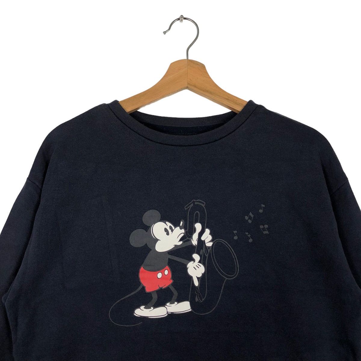Japanese Brand 🔥Vintage Gu Japan Mickey Mouse Big Logo Size US S / EU 44-46 / 1 - 3 Thumbnail