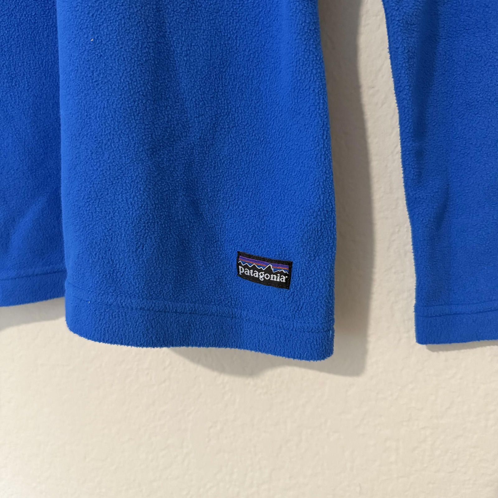 Patagonia Patagonia Sweater Women's S Blue 1/4 Zip Fleece Pullover Size S / US 4 / IT 40 - 2 Thumbnail
