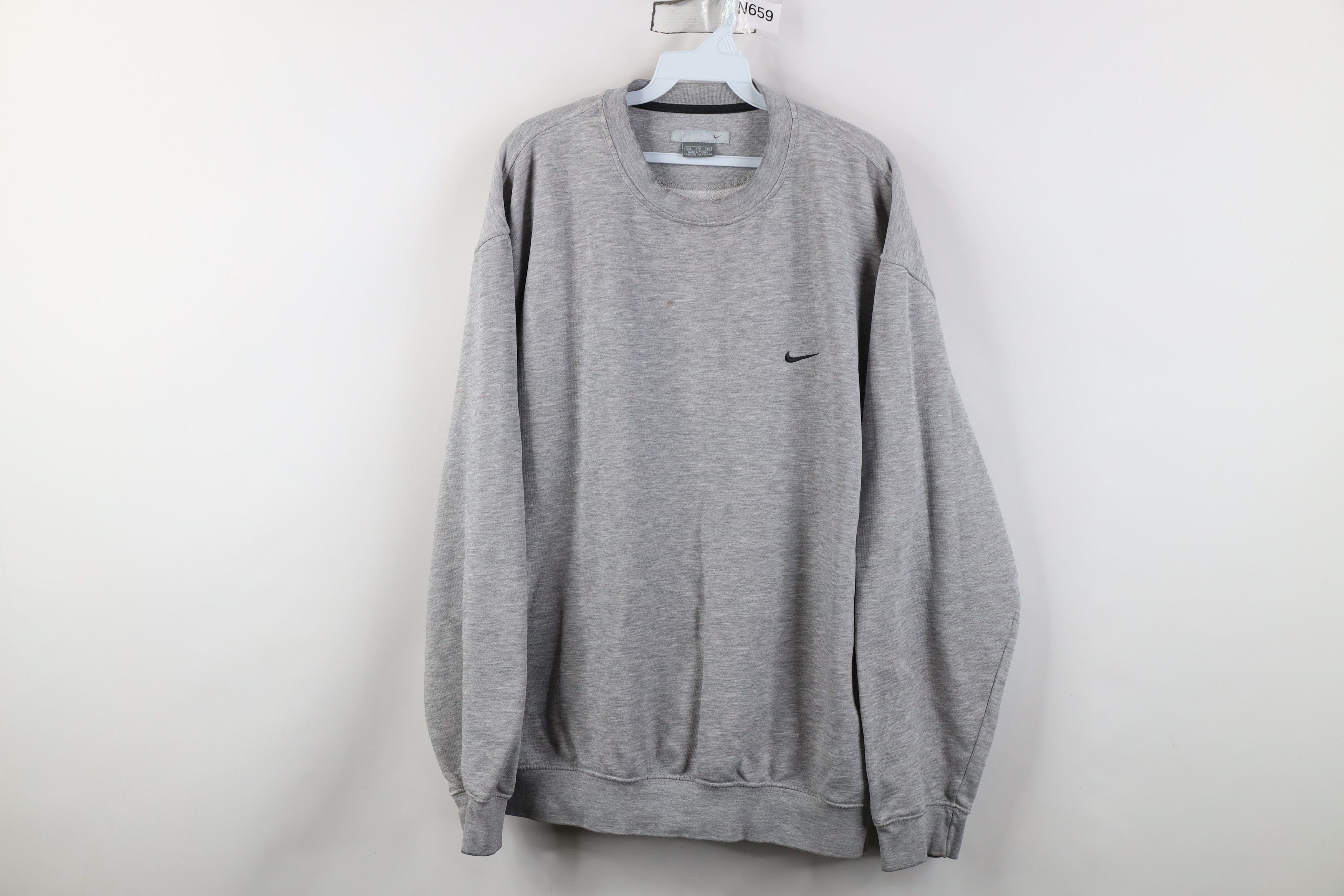 Nike Vintage Y2K Nike Scott Mini Swoosh Crewneck Sweatshirt Size US XXL / EU 58 / 5 - 1 Thumbnail