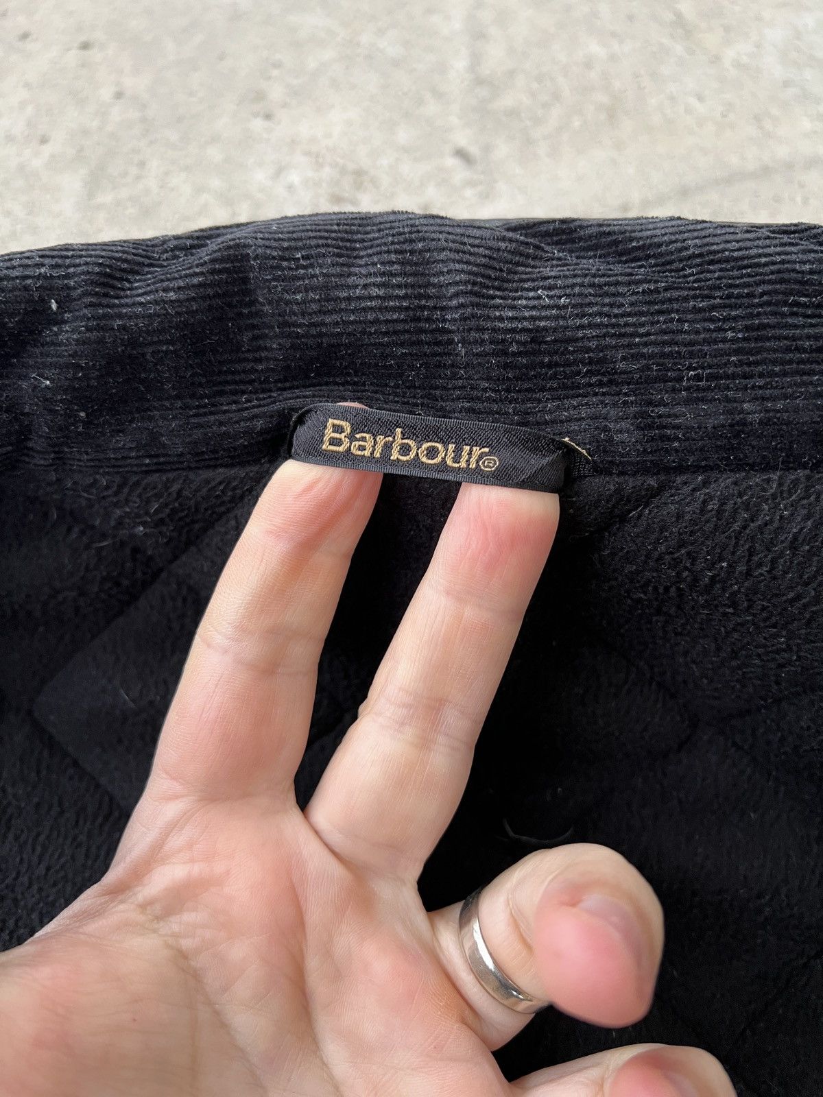 Barbour Barbour Powell Quilted Black Field Jacket Size US XXL / EU 58 / 5 - 5 Thumbnail