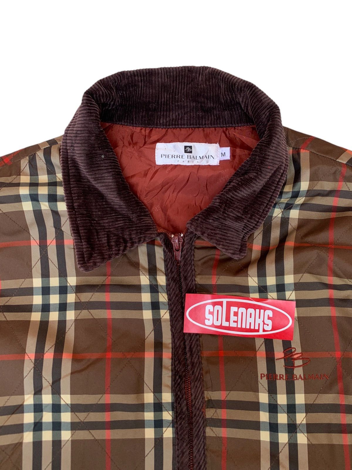 Balmain × Pierre Balmain Pierre balmain paris tartan jacket Size US L / EU 52-54 / 3 - 2 Thumbnail
