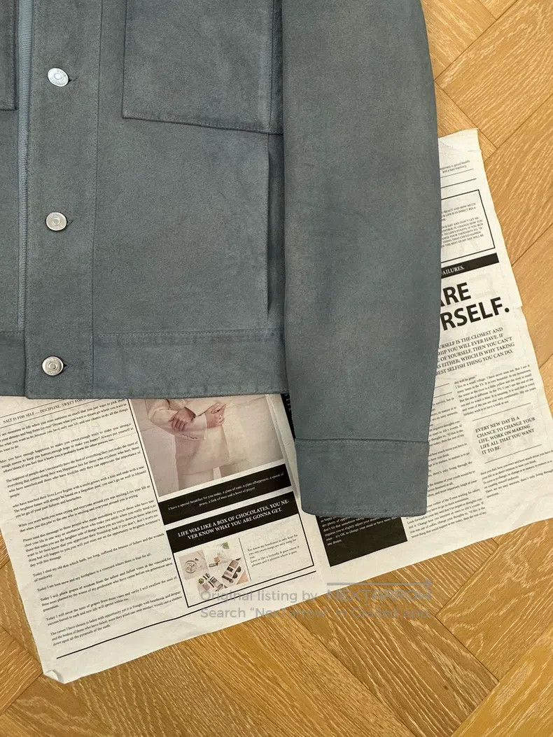 Dior Dior Frosted calfskin heavyweight casual business leather Size US L / EU 52-54 / 3 - 3 Thumbnail