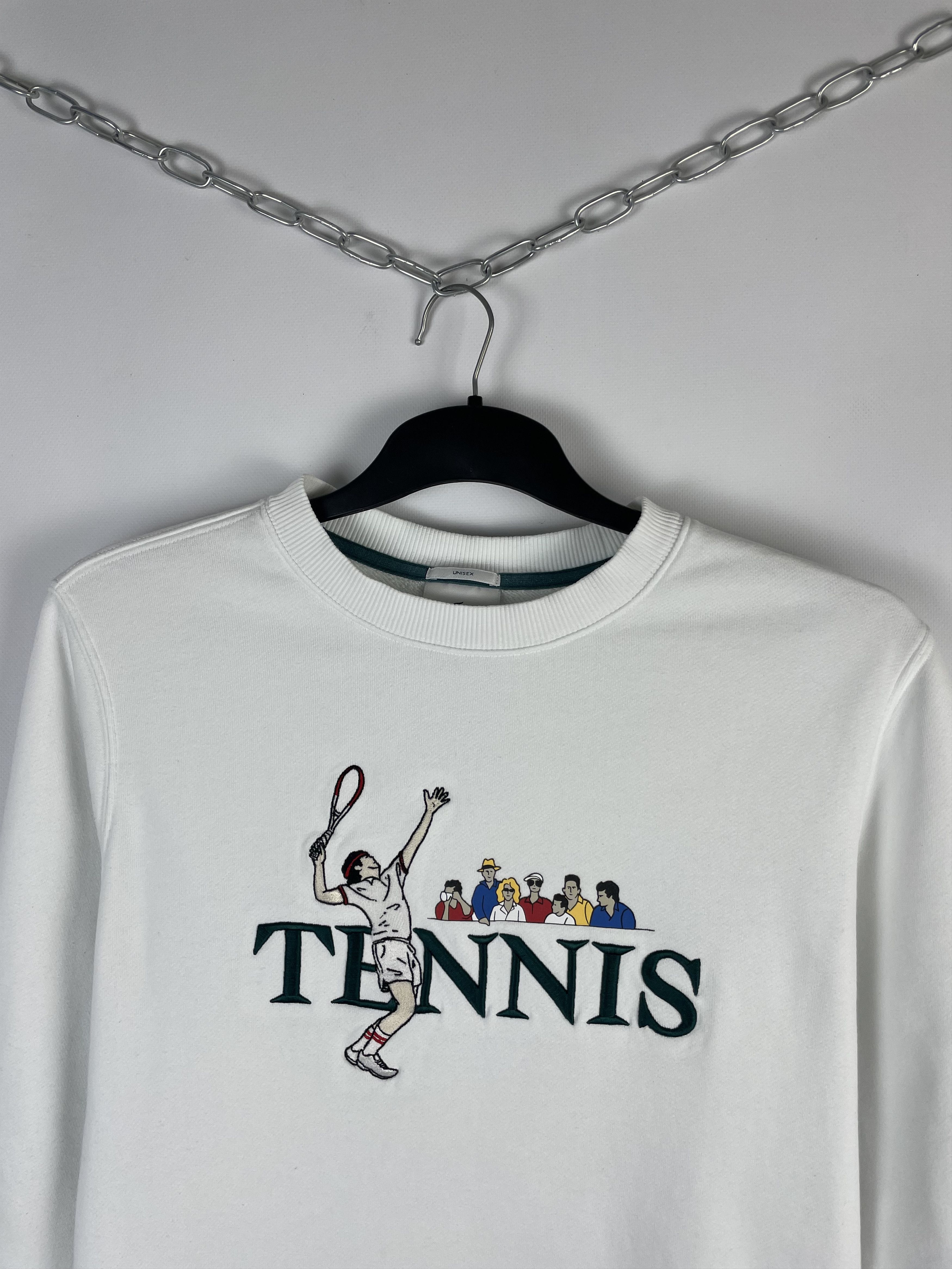Lacoste Lacoste Tennis Vintage embroidered logo sweatshirt Size US M / EU 48-50 / 2 - 3 Thumbnail