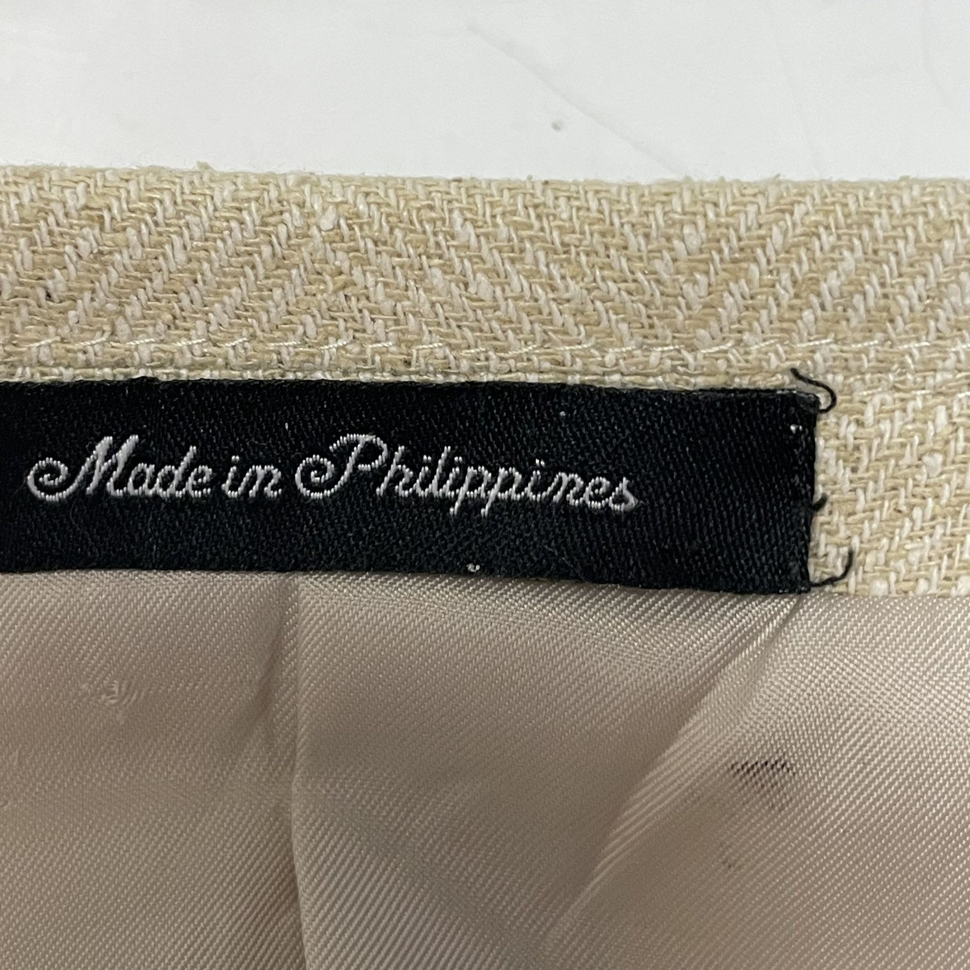 Other Vtg Matka SILK Beige Sport Coat HERRINGBONE Tropical Jacket Size 50R - 8 Thumbnail