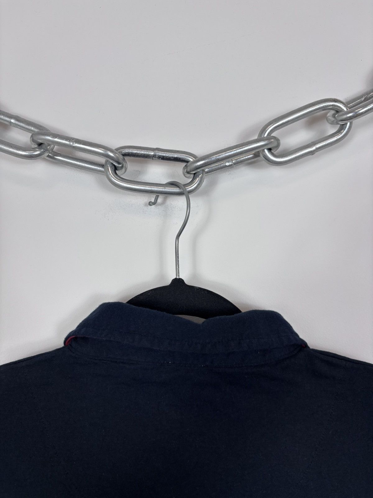 Zimmerli Zimmerli Swiss First Men’s Navy Blue Long Sleeve Polo Shirt Size US L / EU 52-54 / 3 - 15 Thumbnail