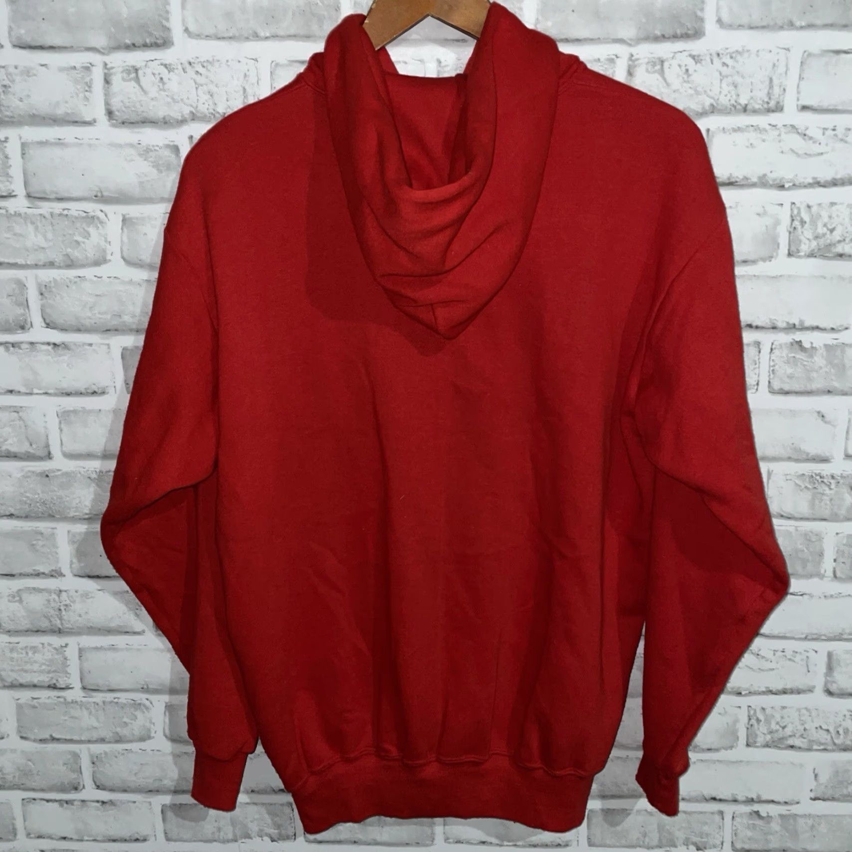 Vintage VINTAGE GIA Full Zip Hoodie Unisex Size S Red Drawstring Zip-up Hoodie Unisex Adults Mens Womens Size US S / EU 44-46 / 1 - 5 Thumbnail
