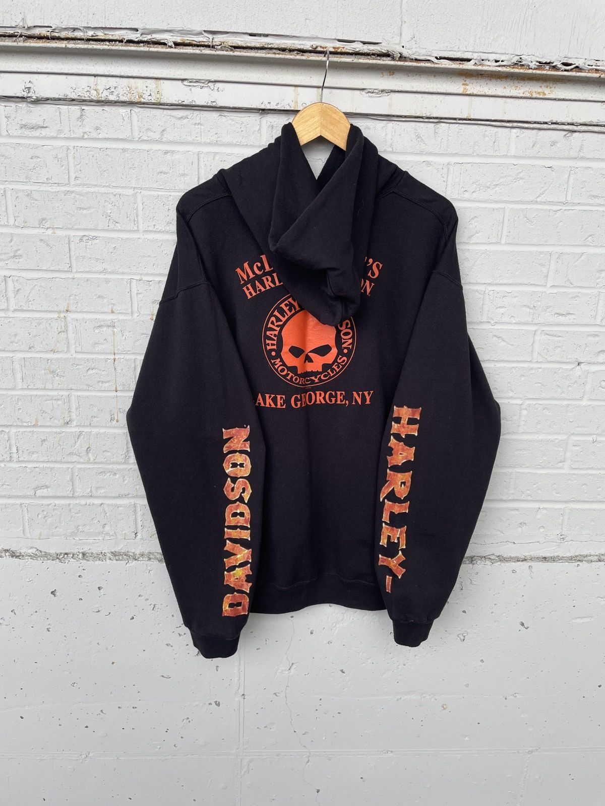 Harley Davidson Harley Davidson Flaming Phenix Hoodie Size US XL / EU 56 / 4 - 6 Thumbnail