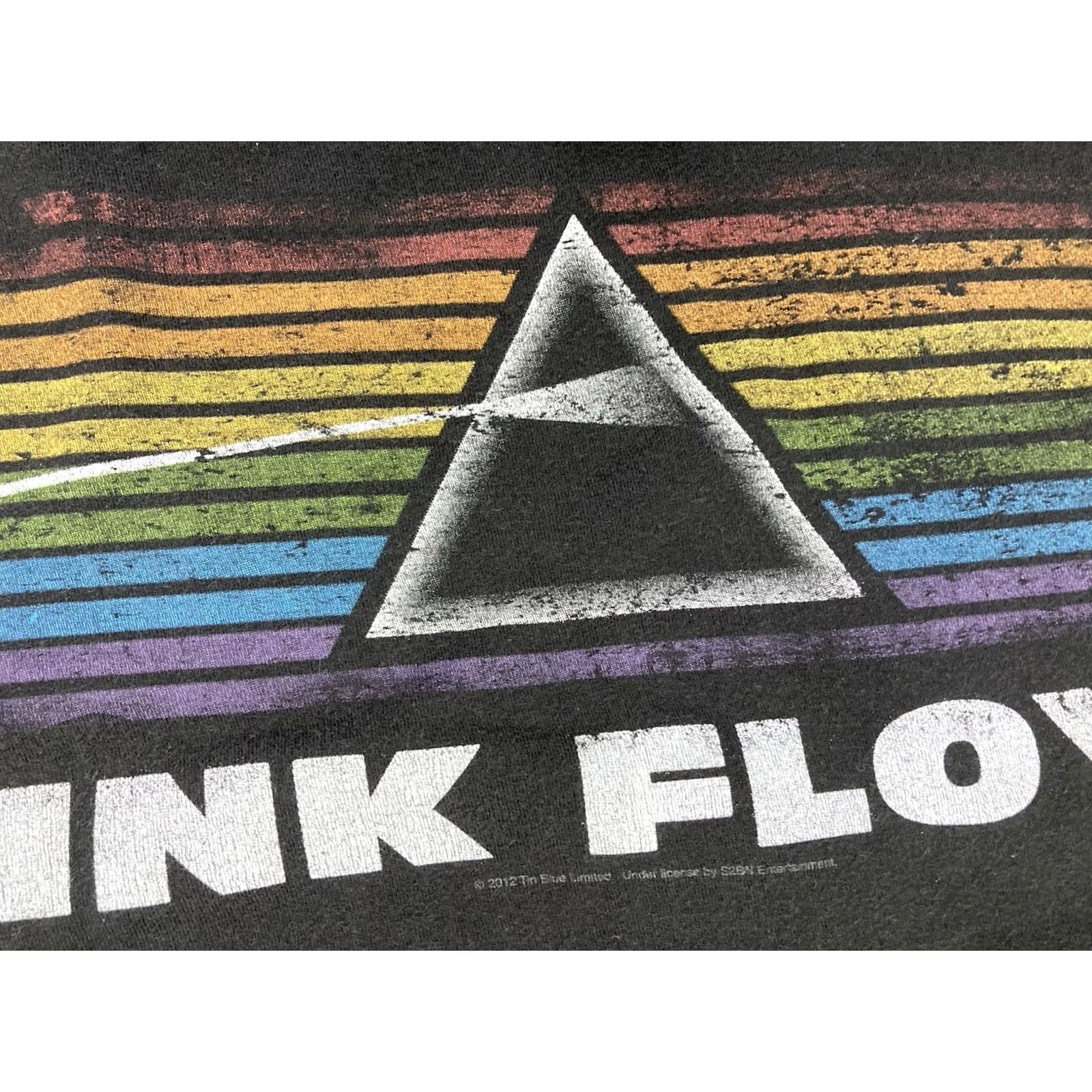 Liquid Blue VINTAGE Liquid Blue Pink Floyd The Dark Side Of The Moon Graphic T-shirt Men XXL Black Size US XXL / EU 58 / 5 - 2 Thumbnail