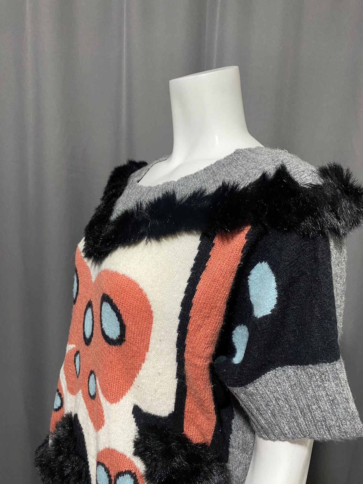 Issey Miyake × mercibeaucoup Mercibeaucoup by Issey Miyake- Wool/ Nylon Blend Dress Size L / US 10 / IT 46 - 8 Thumbnail
