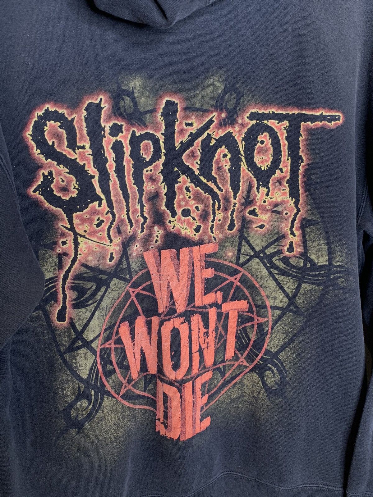 Band Tees × Slipknot × Vintage *RARE* Vintage Slipknot We Won’t Die Band Tour Hoodie Size US S / EU 44-46 / 1 - 4 Thumbnail