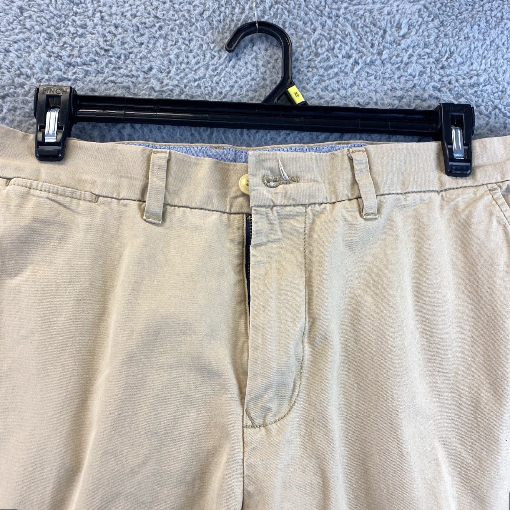 Tommy Hilfiger Tommy Hilfiger Men’s Chino Pants Slim Fit 36X32 Beige Khaki Regular 90-61 Pants Mens Pants Slimming Beig Beige Size US 36 / EU 52 - 4 Thumbnail