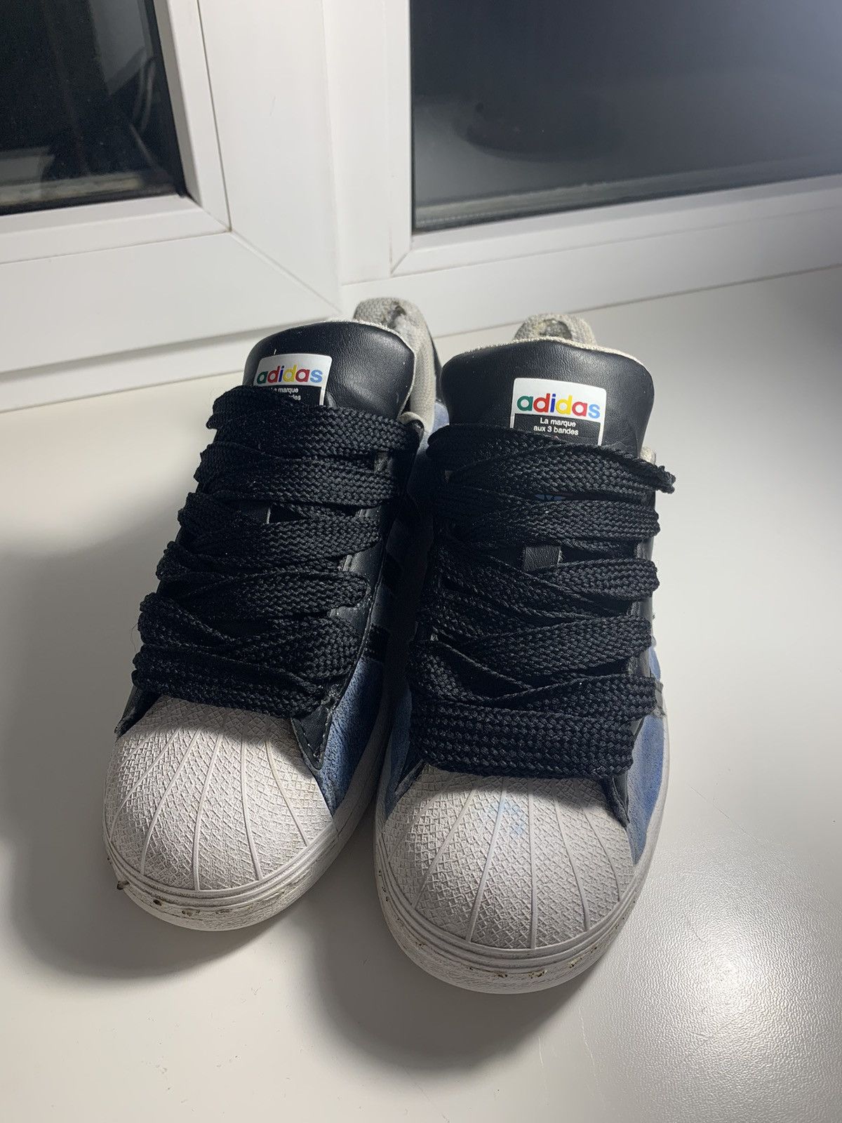 Adidas × Vintage Vintage Shoes Adidas (superstar) Size US 5 / EU 37 - 5 Thumbnail