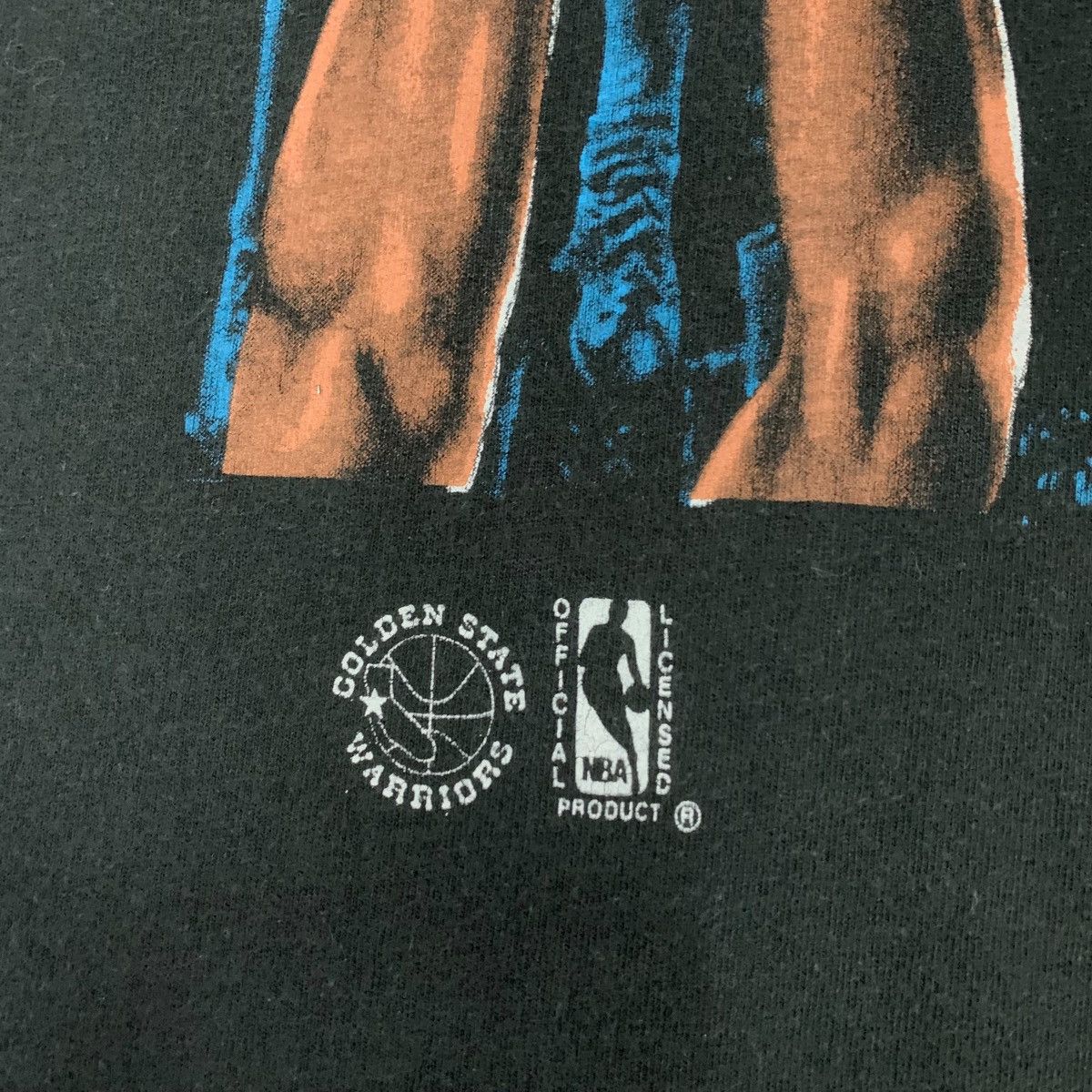 NBA × Nutmeg × Vintage Vintage GOLDEN STATE WARRIORS nutmeg mills tag nba tee Size US L / EU 52-54 / 3 - 10 Thumbnail