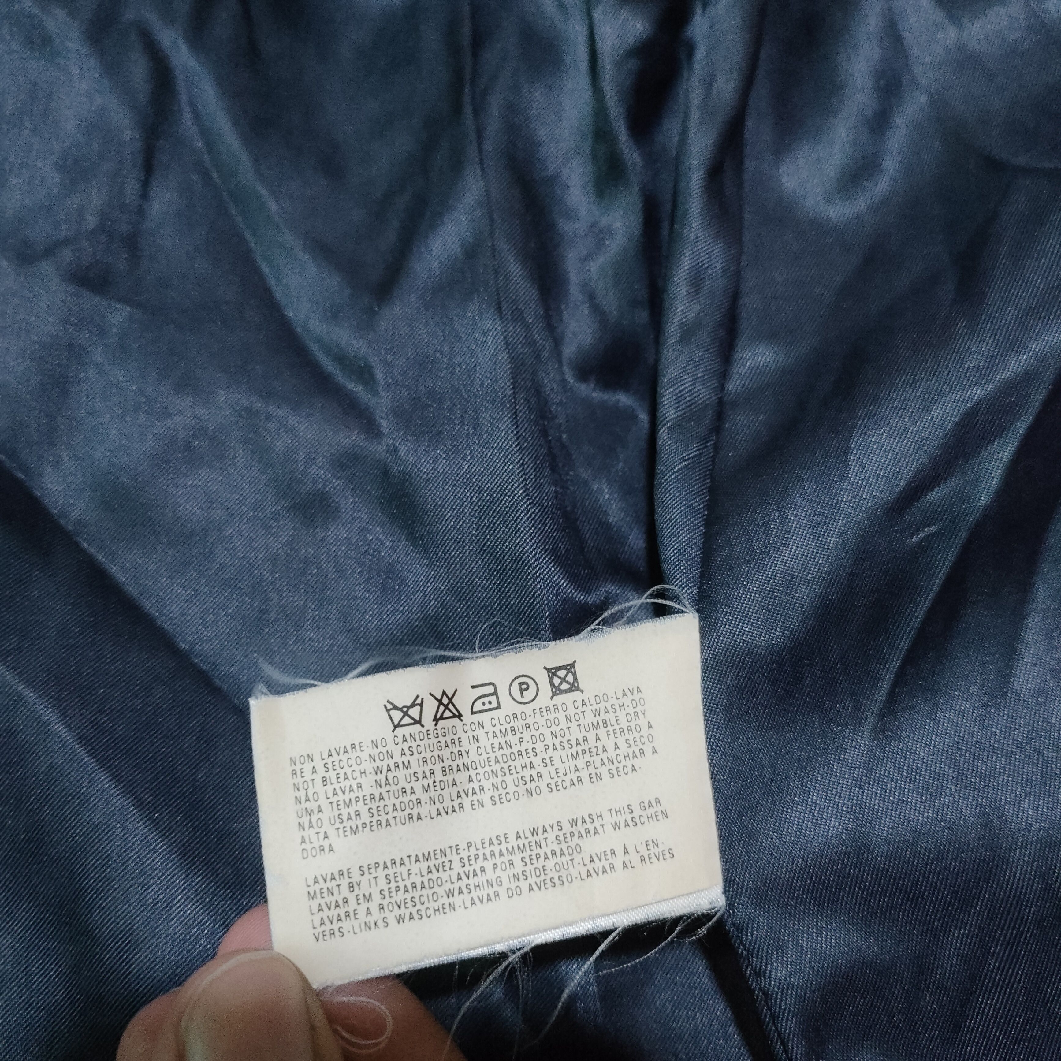 Armani Vintage Armani Jeans Coat Size S / US 4 / IT 40 - 7 Thumbnail