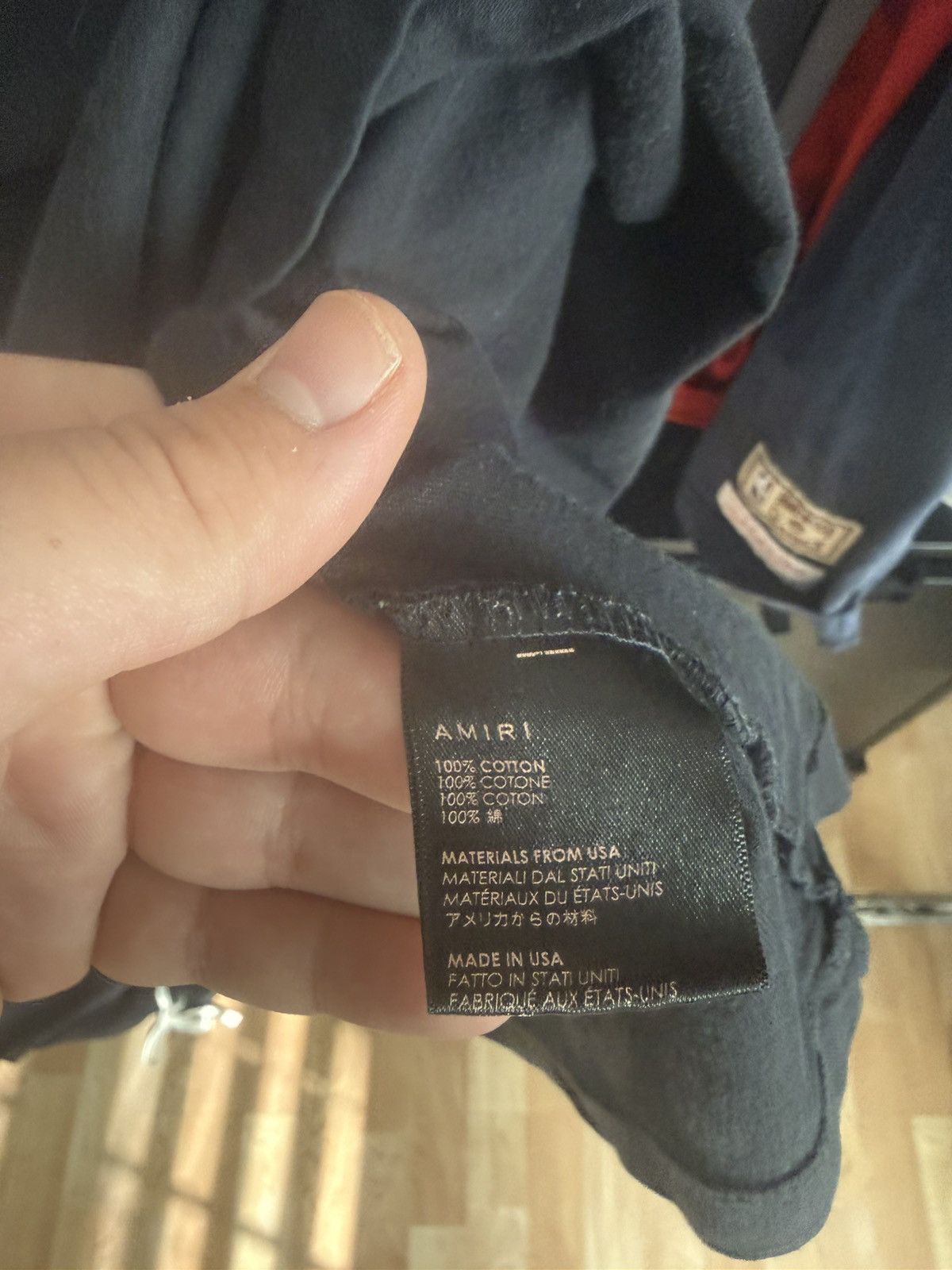 Amiri Amiri MA bones logo tee - Black Size US S / EU 44-46 / 1 - 4 Thumbnail