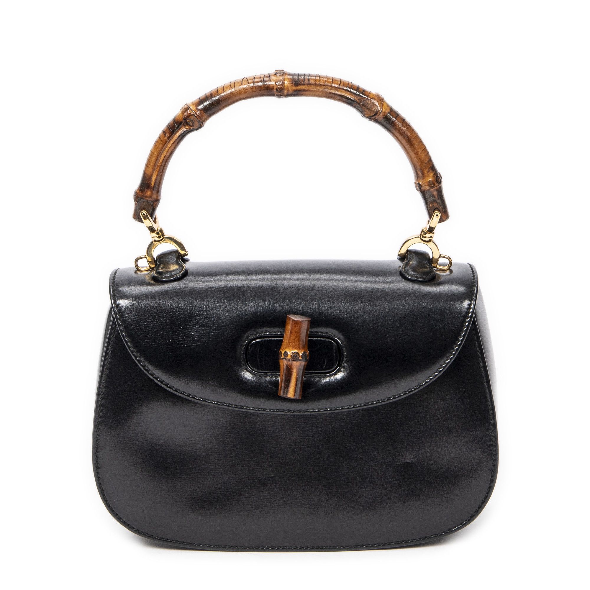 Gucci Vintage Small Bamboo Top Handle Flap Size ONE SIZE - 1 Thumbnail