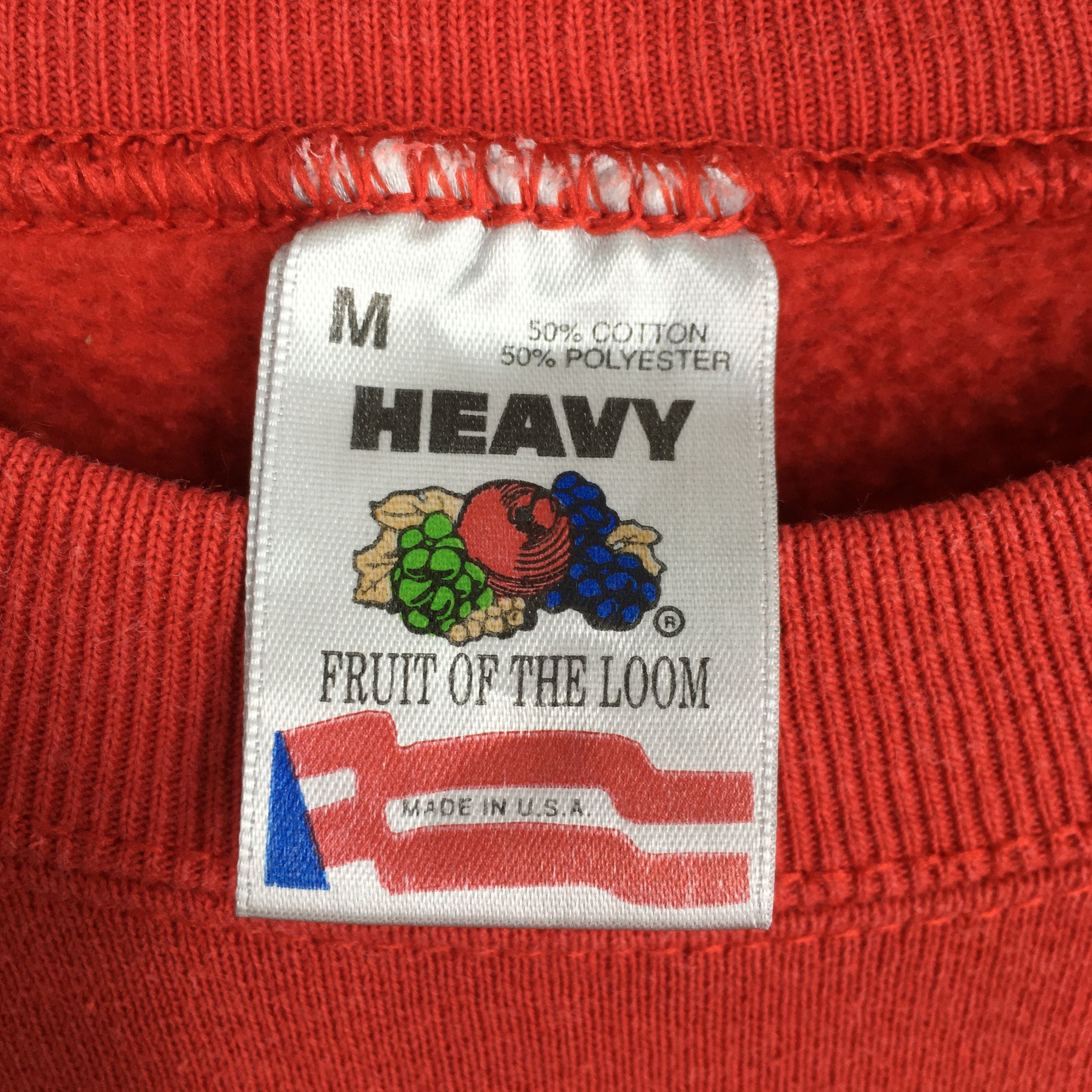 Fruit Of The Loom × NCAA Vintage John Ireland Hopkins School Red Sweatshirt Medium Size US M / EU 48-50 / 2 - 5 Thumbnail