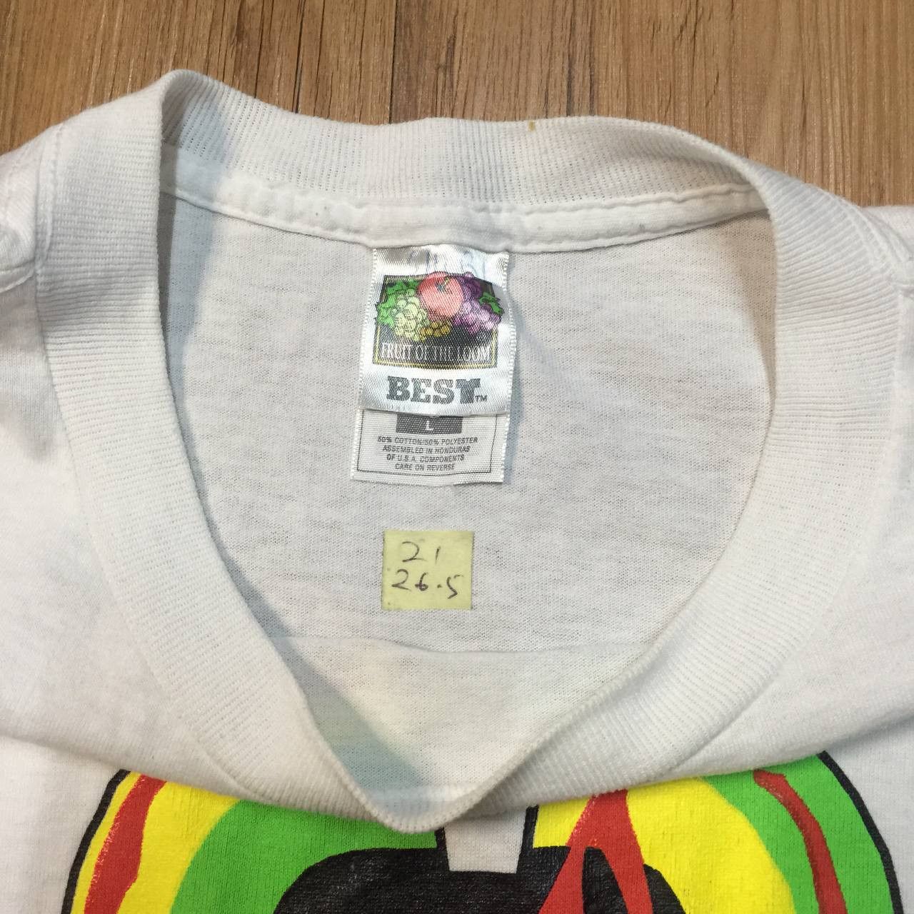 Fruit Of The Loom × Vintage Vintage 2000 Music & Memories Hall of Fame Tee T Shirt Size US L / EU 52-54 / 3 - 4 Thumbnail