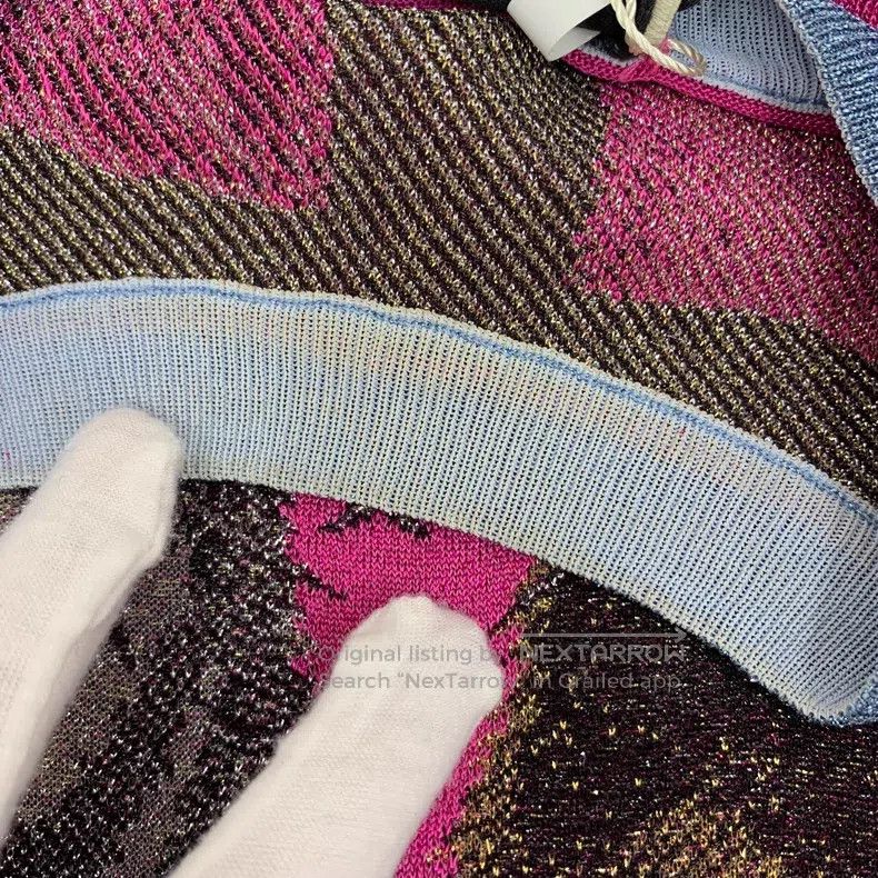Gucci Gucci Multi-colour geometric pattern tiger head print roun Size S / US 4 / IT 40 - 9 Thumbnail