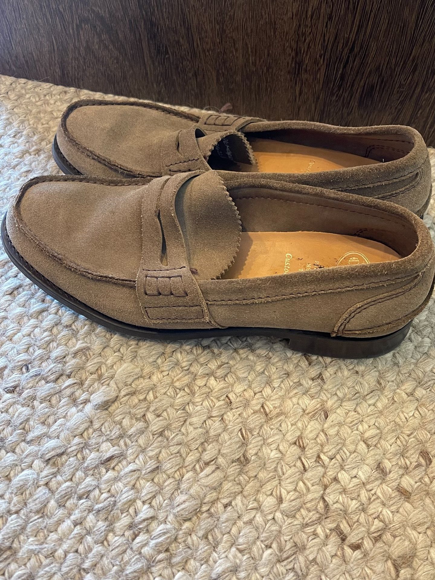 Church's Church's Brown Suede Loafers Size US 10.5 / EU 43-44 - 3 Thumbnail