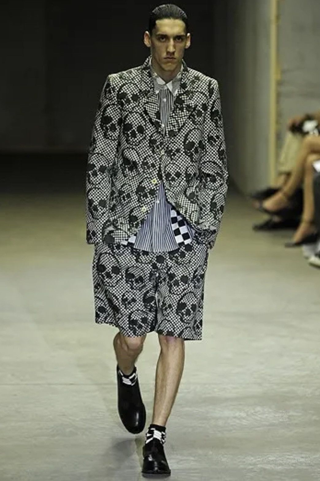 Comme des Garcons Homme Plus Comme Des Garcons Homme Plus SS2011 runway skull shorts Size US 32 / EU 48 - 4 Thumbnail