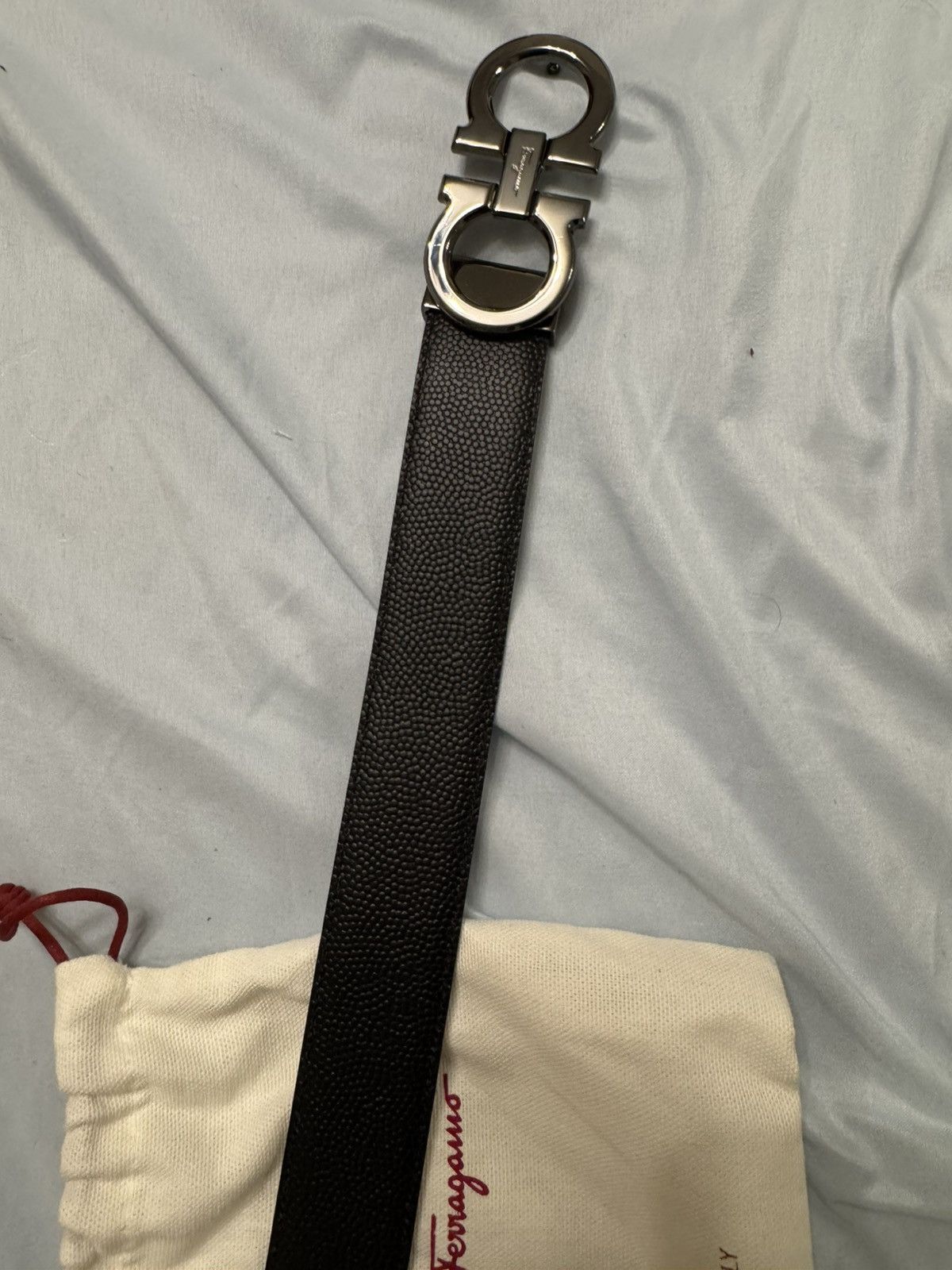Salvatore Ferragamo Authentic Salvatore Ferragamo Gancini Belt – Size 105 Size 40 - 6 Thumbnail