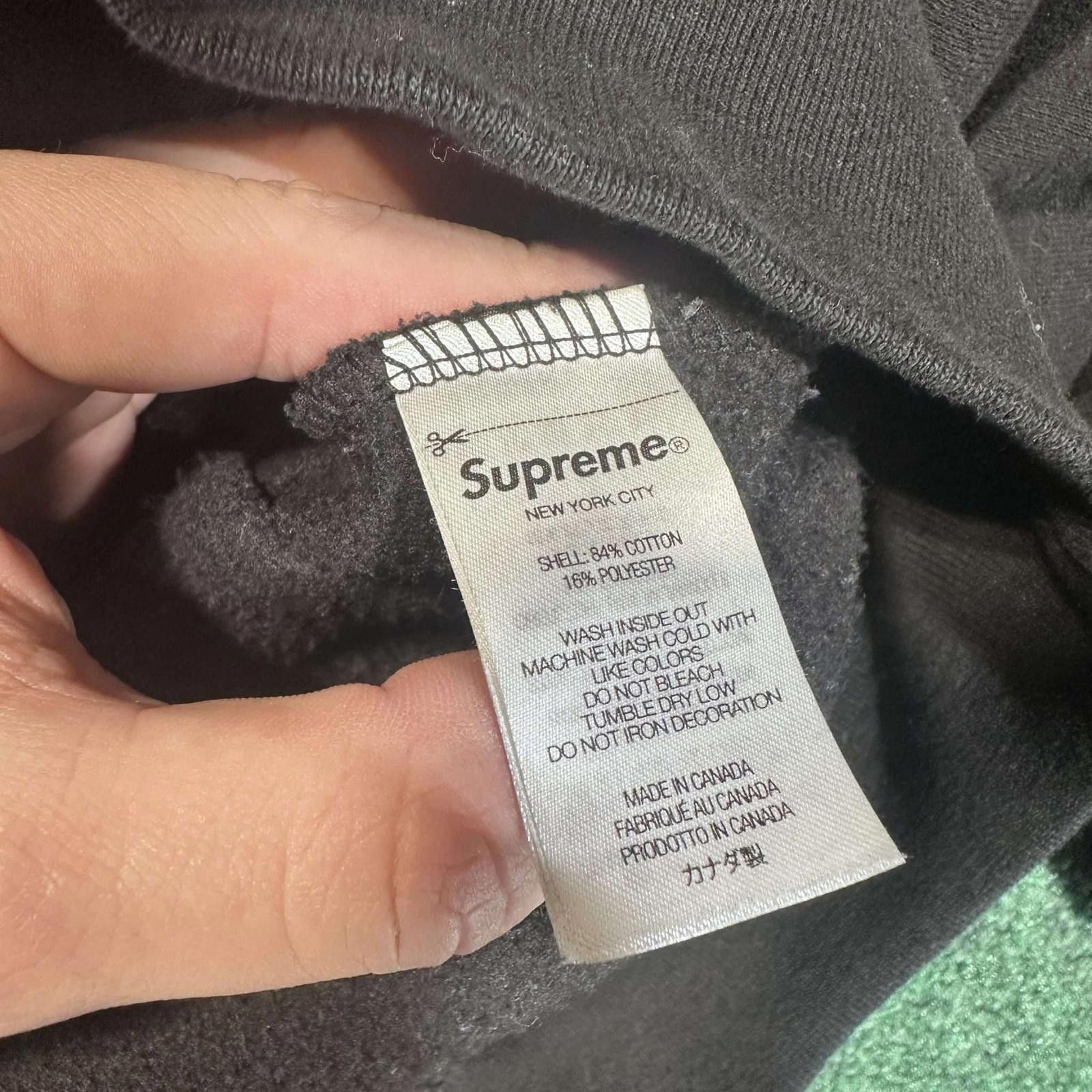 Supreme Supreme Anarchy Hooded Sweatshirt S Used Size US S / EU 44-46 / 1 - 5 Thumbnail