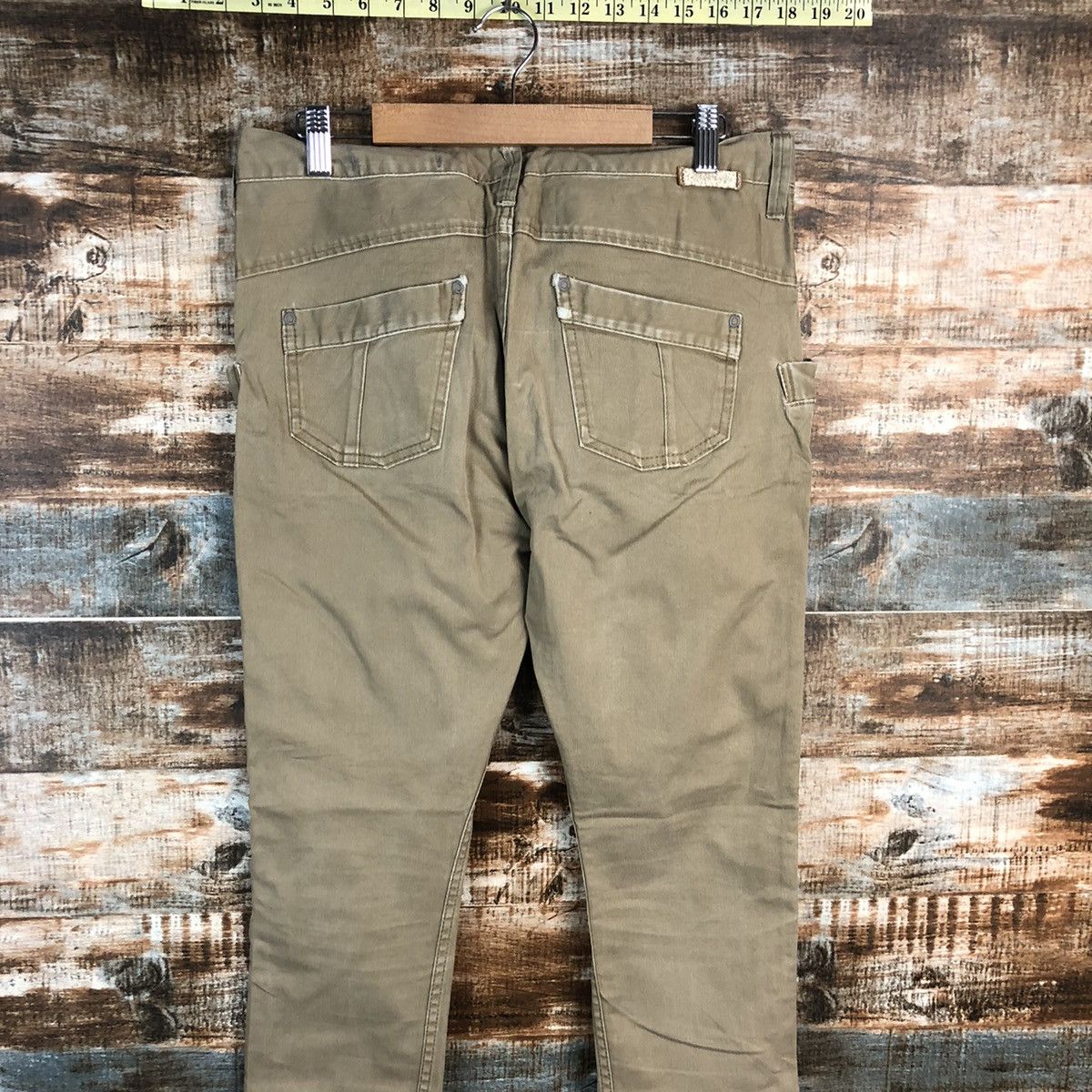 Japanese Brand DLL Ant Gauge made in japan Brown Casual Pants #C106 Size US 30 / EU 46 - 12 Thumbnail