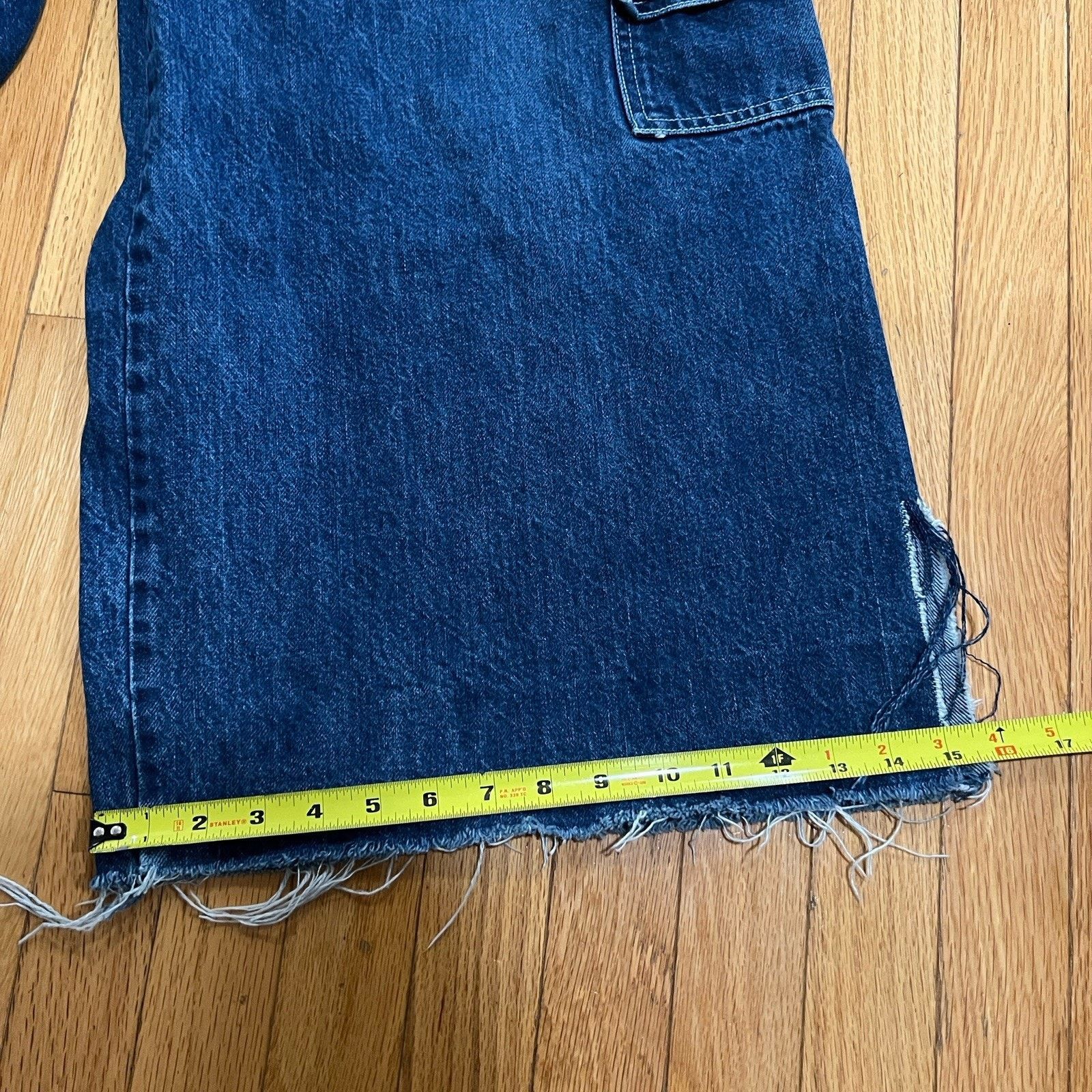 JNCO 90s USA made Vintage GAT Flare Baggy Denim Pants Rave Y2K Size US 34 / EU 50 - 20 Thumbnail