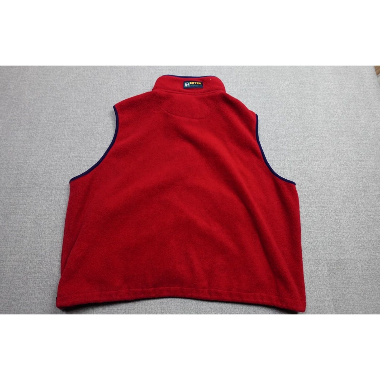 Eddie Bauer Eddie Bauer Vest Mens 2XL Red Fleece Hiking Gorpcore EBTEK Loose Fit Mid-Length 2XL Mens Vest Red Fleece Hiking 90s Ebtech style overcoat? Size US XXL / EU 58 / 5 - 4 Thumbnail