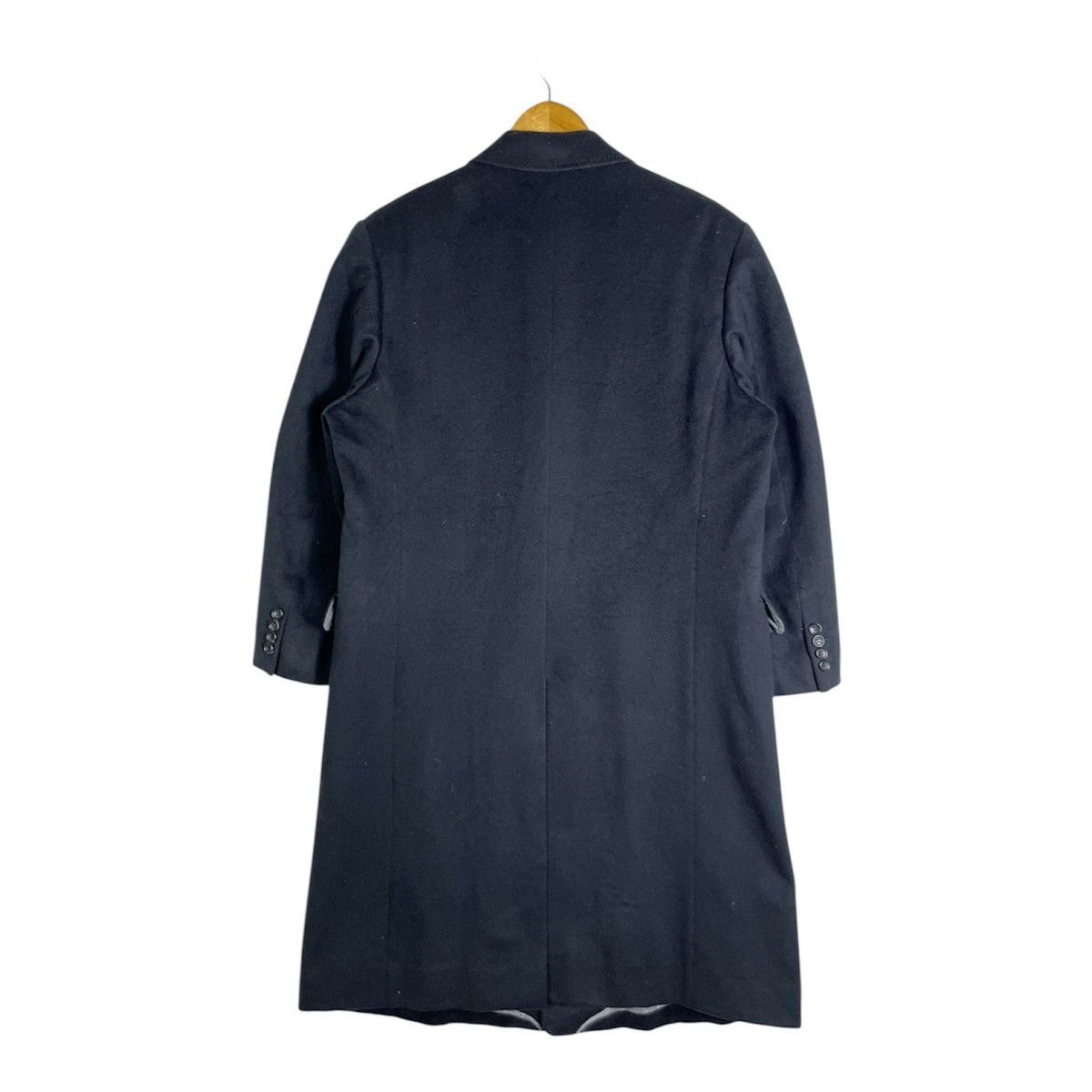 Alfred Dunhill Vintage 90s Dunhill Wool & Cashmere Coat Size US M / EU 48-50 / 2 - 2 Thumbnail