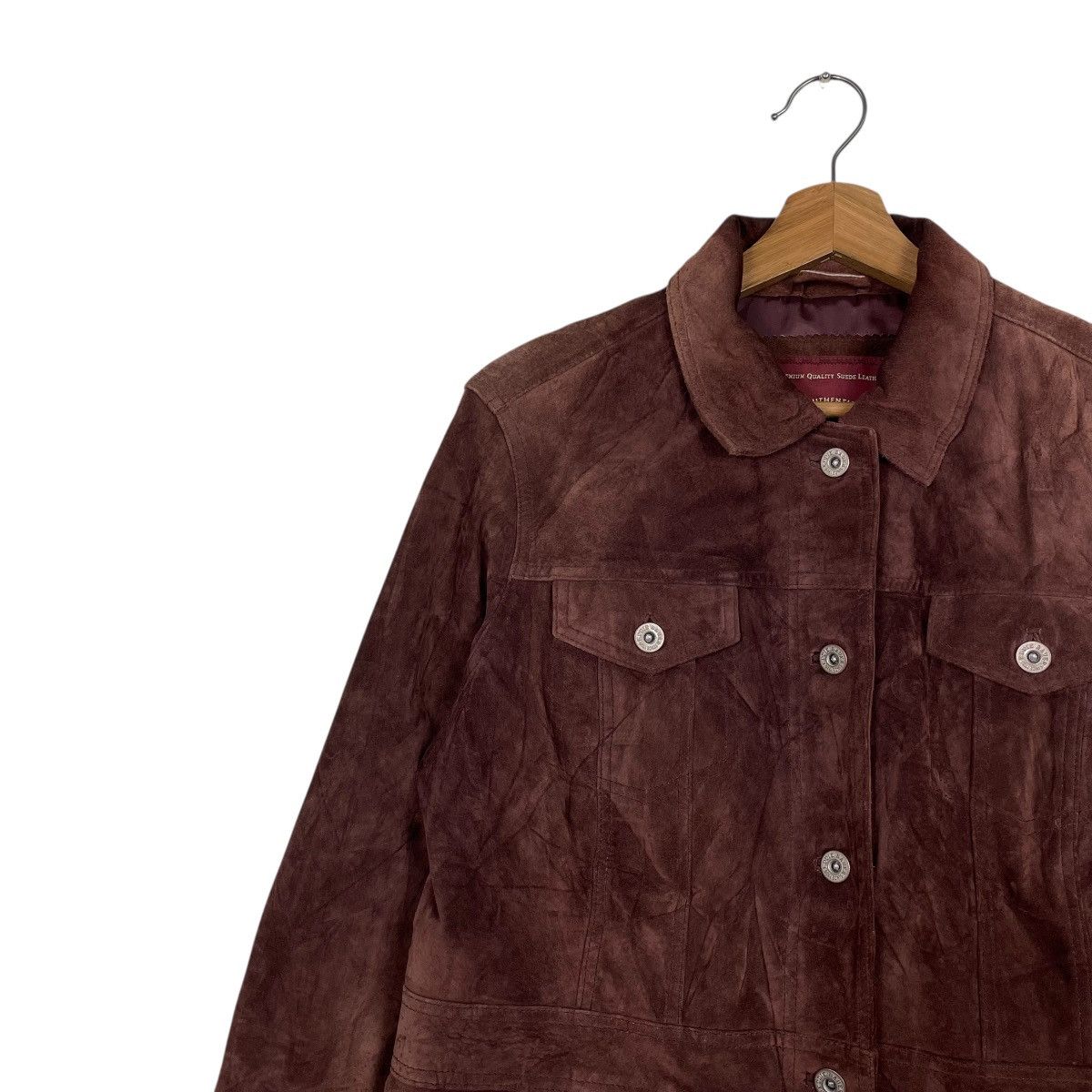 Eddie Bauer Edfie Bauer Seattle Suede Women Jacket Size L / US 10 / IT 46 - 6 Thumbnail