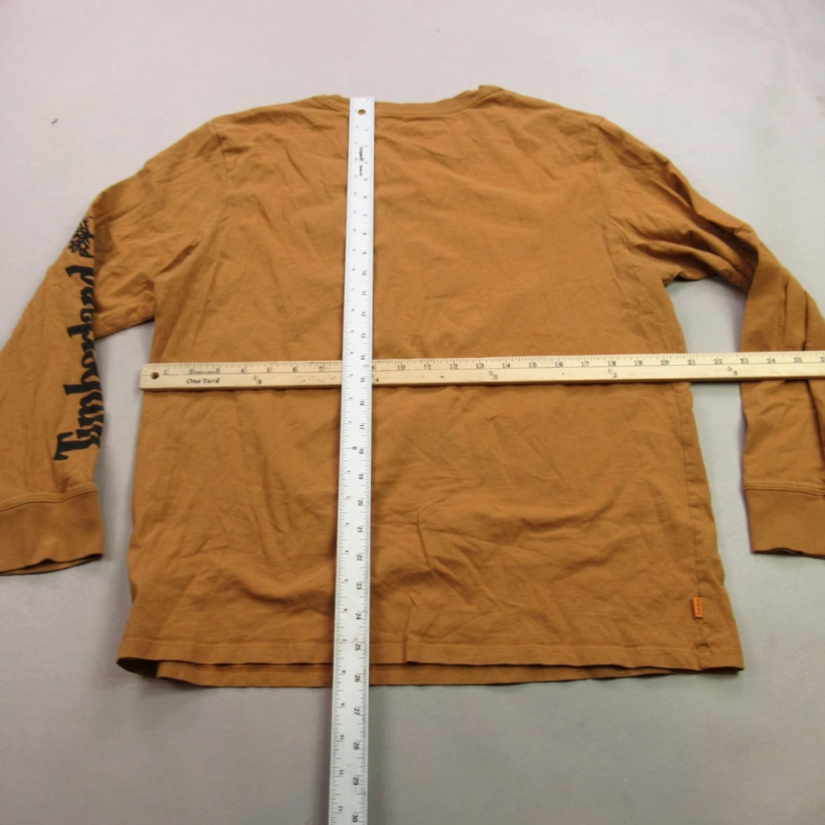 Timberland Timberland Shirt Mens Large Long Sleeve Crew Neck Brown Casual Lightweight Size US L / EU 52-54 / 3 - 7 Thumbnail