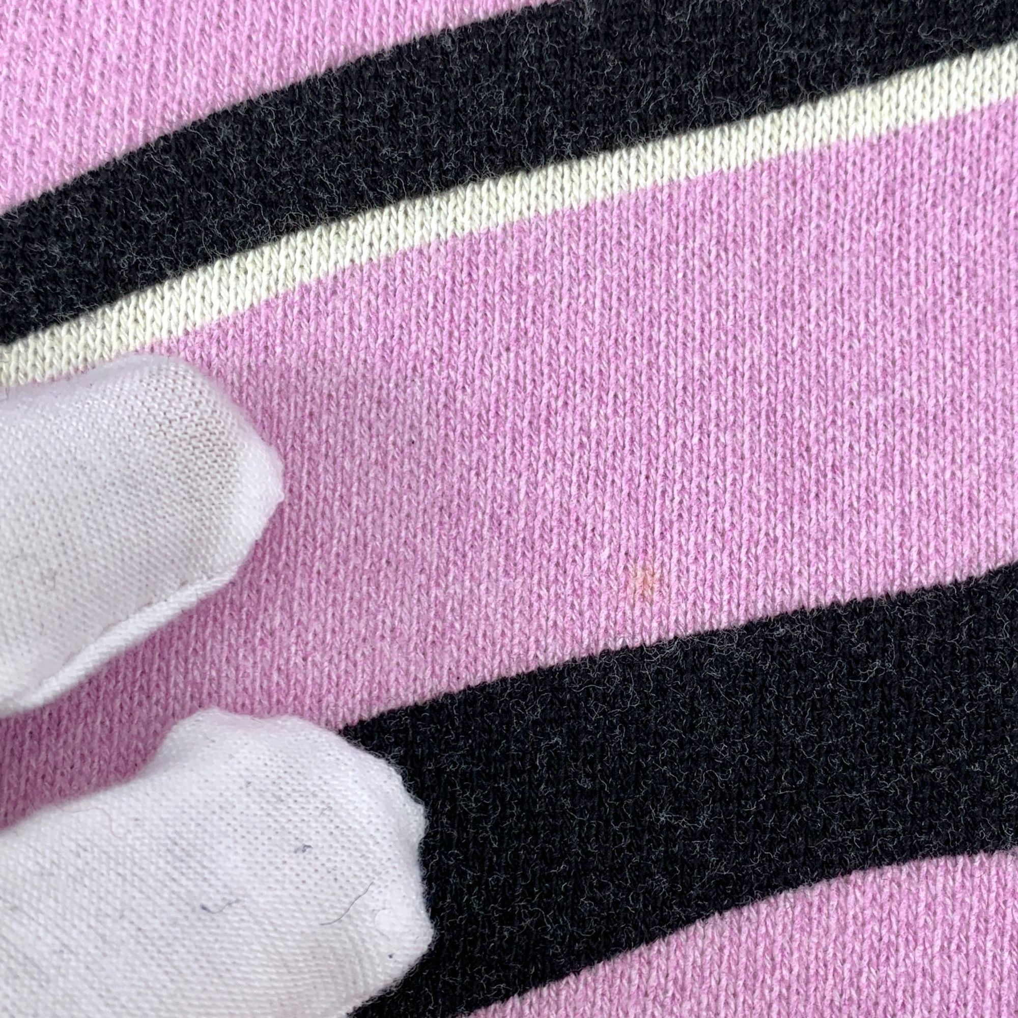Gucci Gucci Tiger Print Pink & Black Striped Cotton Hoodie S Size S / US 4 / IT 40 - 5 Thumbnail