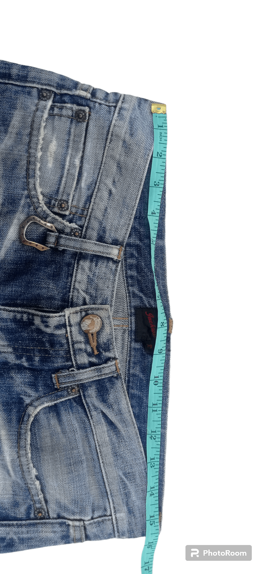 If Six Was Nine × Japanese Brand Japanese Brand Jackrose Seditionaries Rusty Flare Jeans Size US 29 - 11 Thumbnail