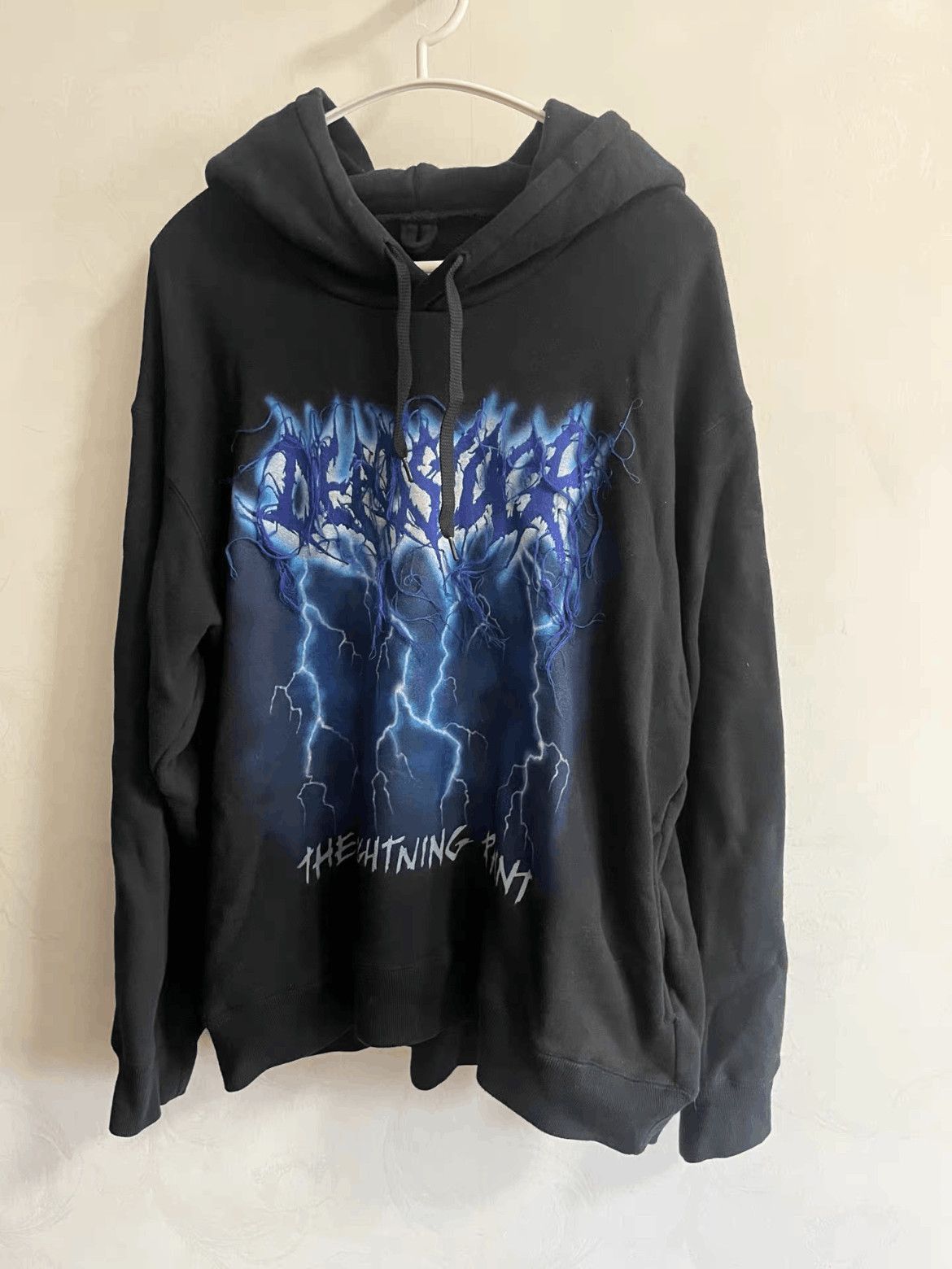 Doublet Lighting Print Hoodie