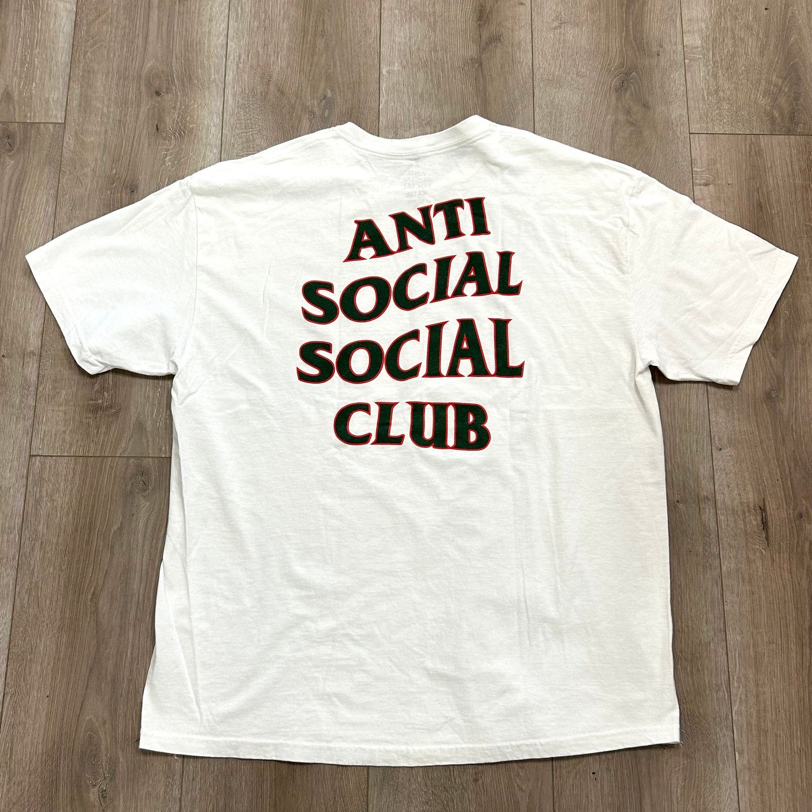 Anti Social Social Club Anti Social Social Club Red Green Logo Tee T Shirt Size XL Size US XL / EU 56 / 4 - 1 Thumbnail
