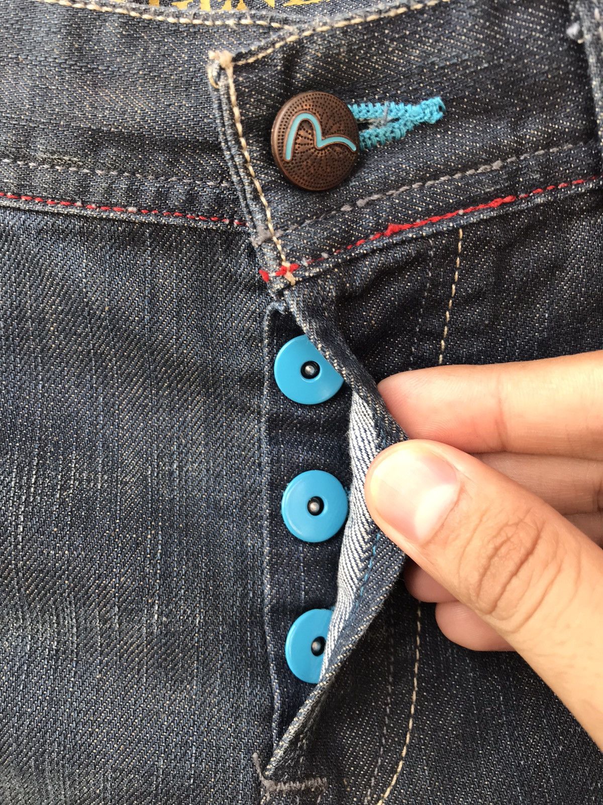Evisu Evisu Ev Genes Denim Size US 32 / EU 48 - 5 Thumbnail