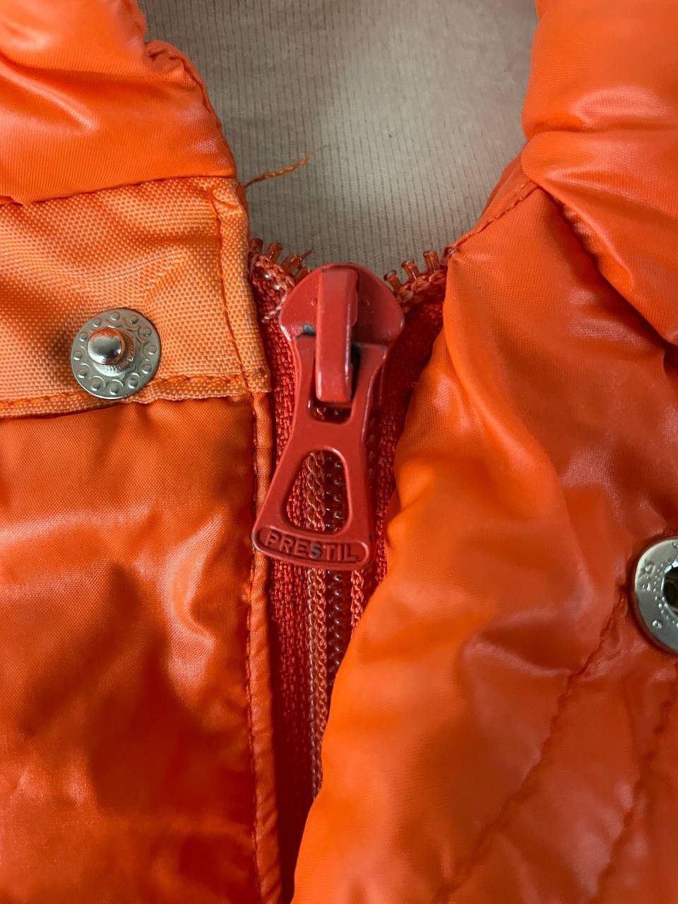 Moncler Moncler Down Jacket Vintage Orange Grenoble Size US XL / EU 56 / 4 - 20 Thumbnail
